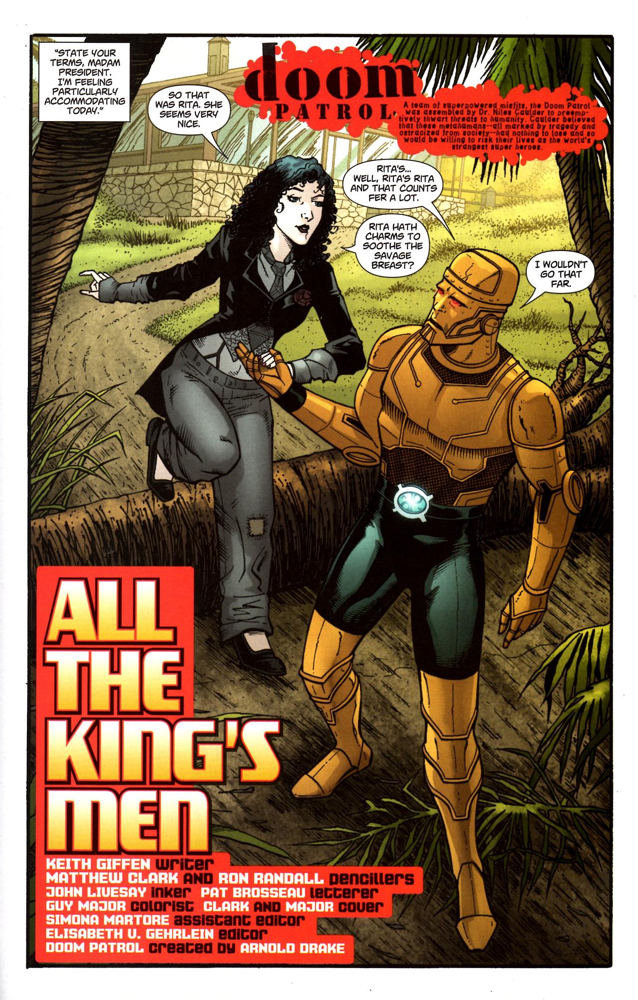 Read online Doom Patrol (2009) comic -  Issue #10 - 4