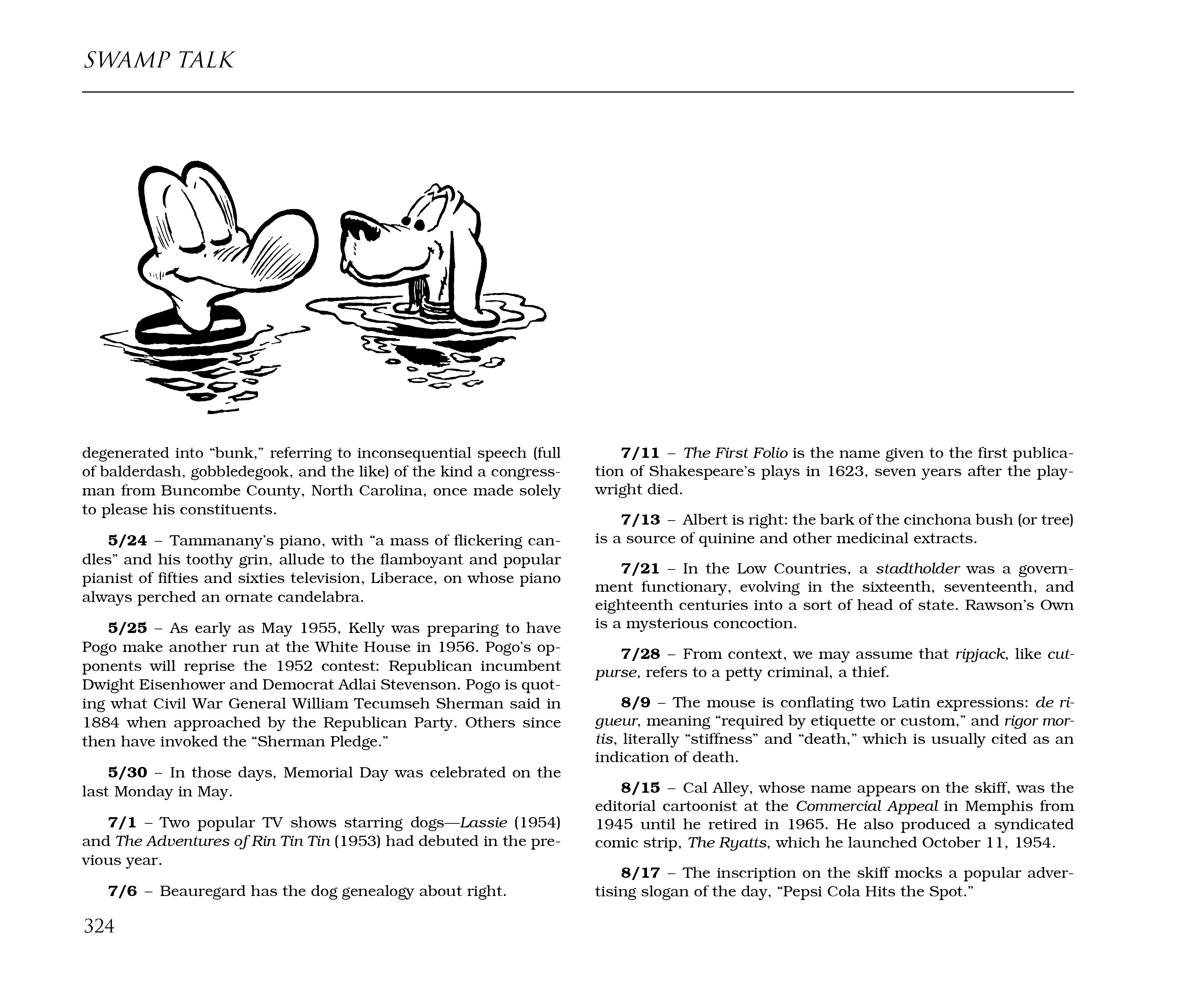Read online Pogo by Walt Kelly: The Complete Syndicated Comic Strips comic -  Issue # TPB 4 (Part 4) - 36