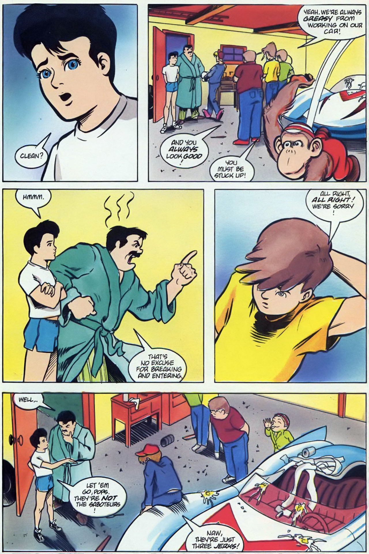 Read online Speed Racer (1987) comic -  Issue #3 - 8
