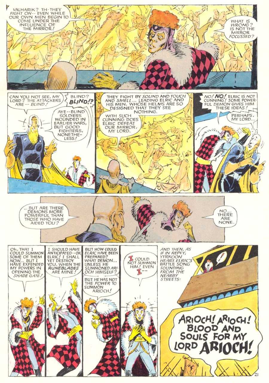 Read online Elric (1983) comic -  Issue #4 - 22