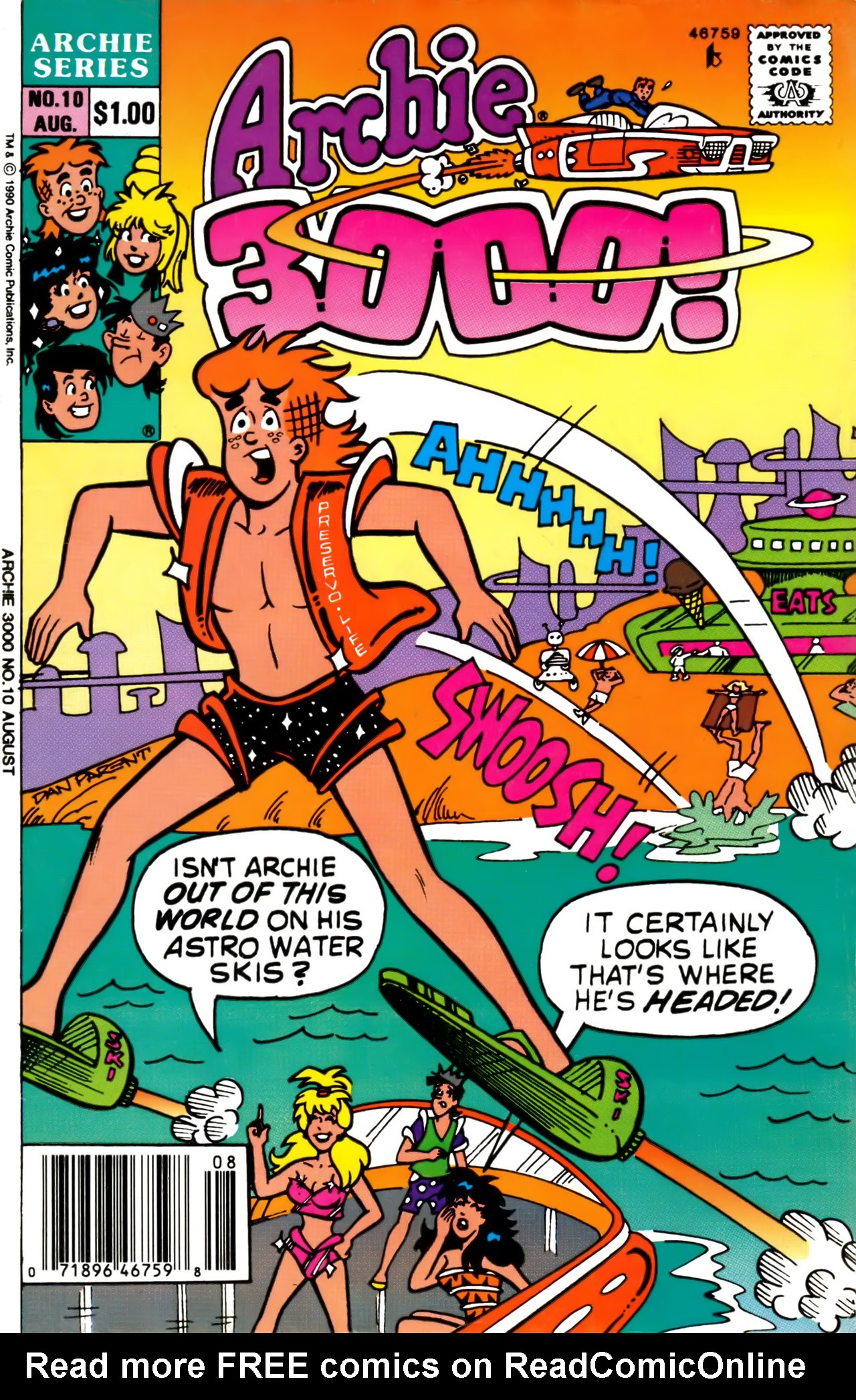 Read online Archie 3000! (1989) comic -  Issue #10 - 1