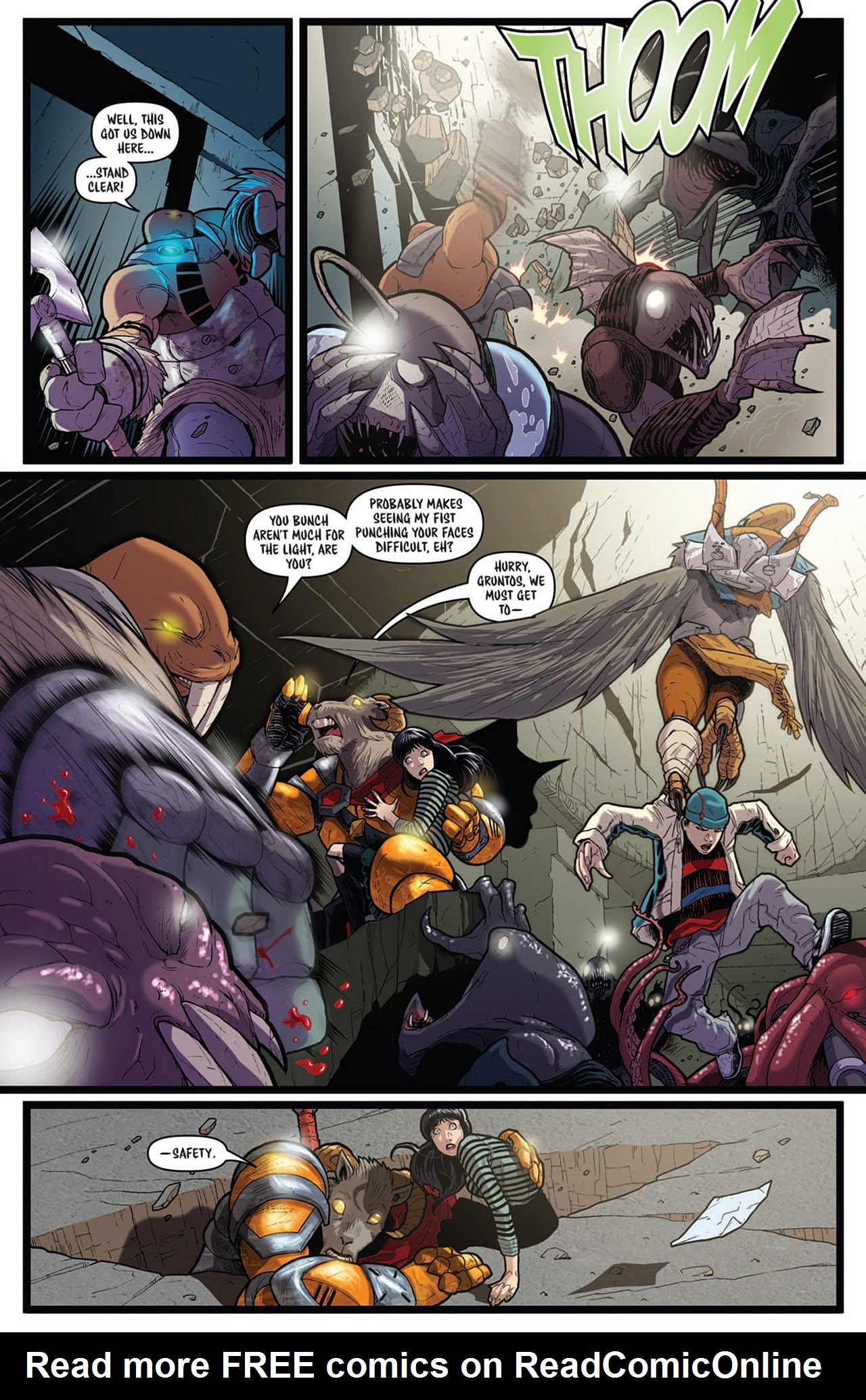 Read online Battle Beasts comic -  Issue #3 - 17