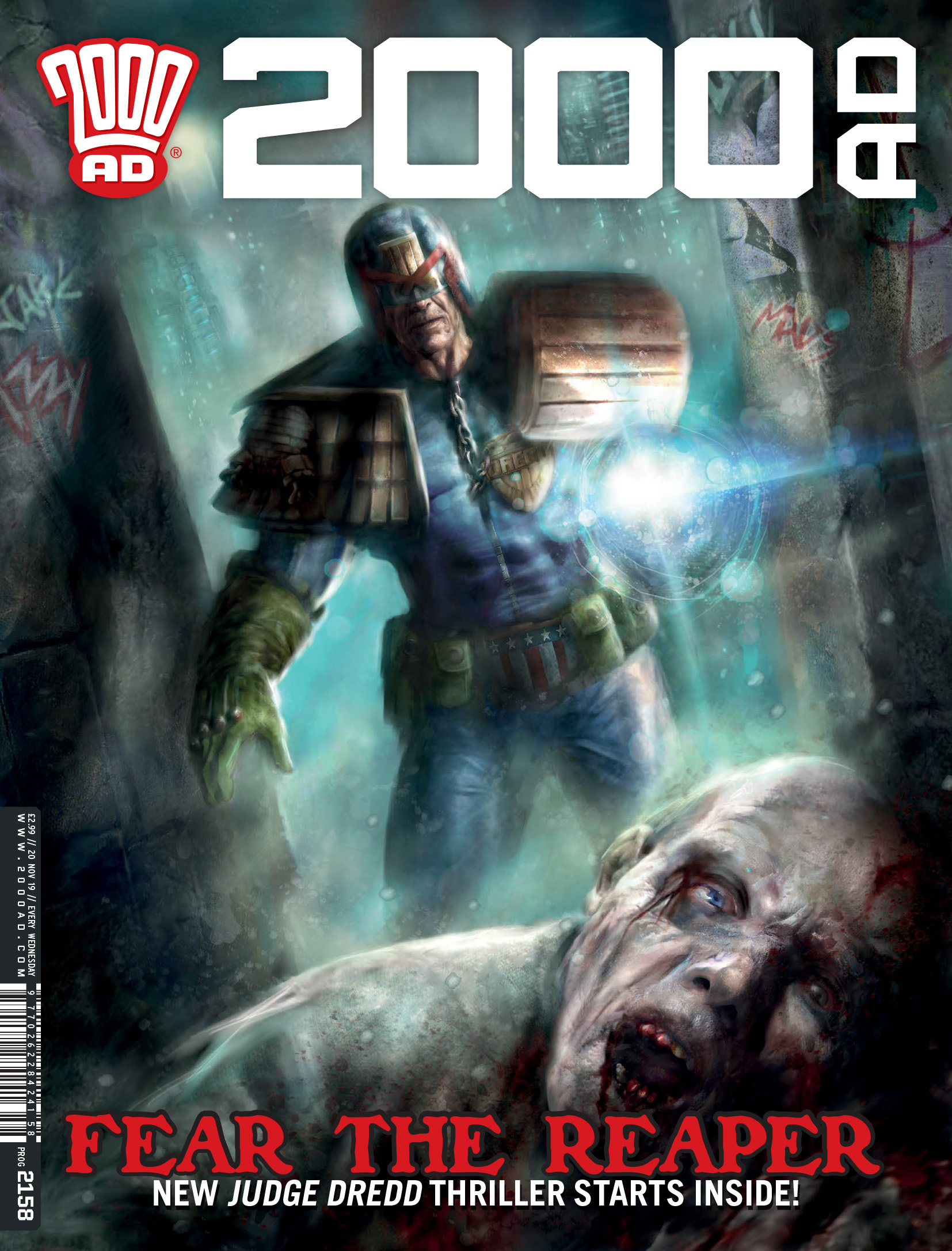 Read online 2000 AD comic -  Issue #2158 - 1