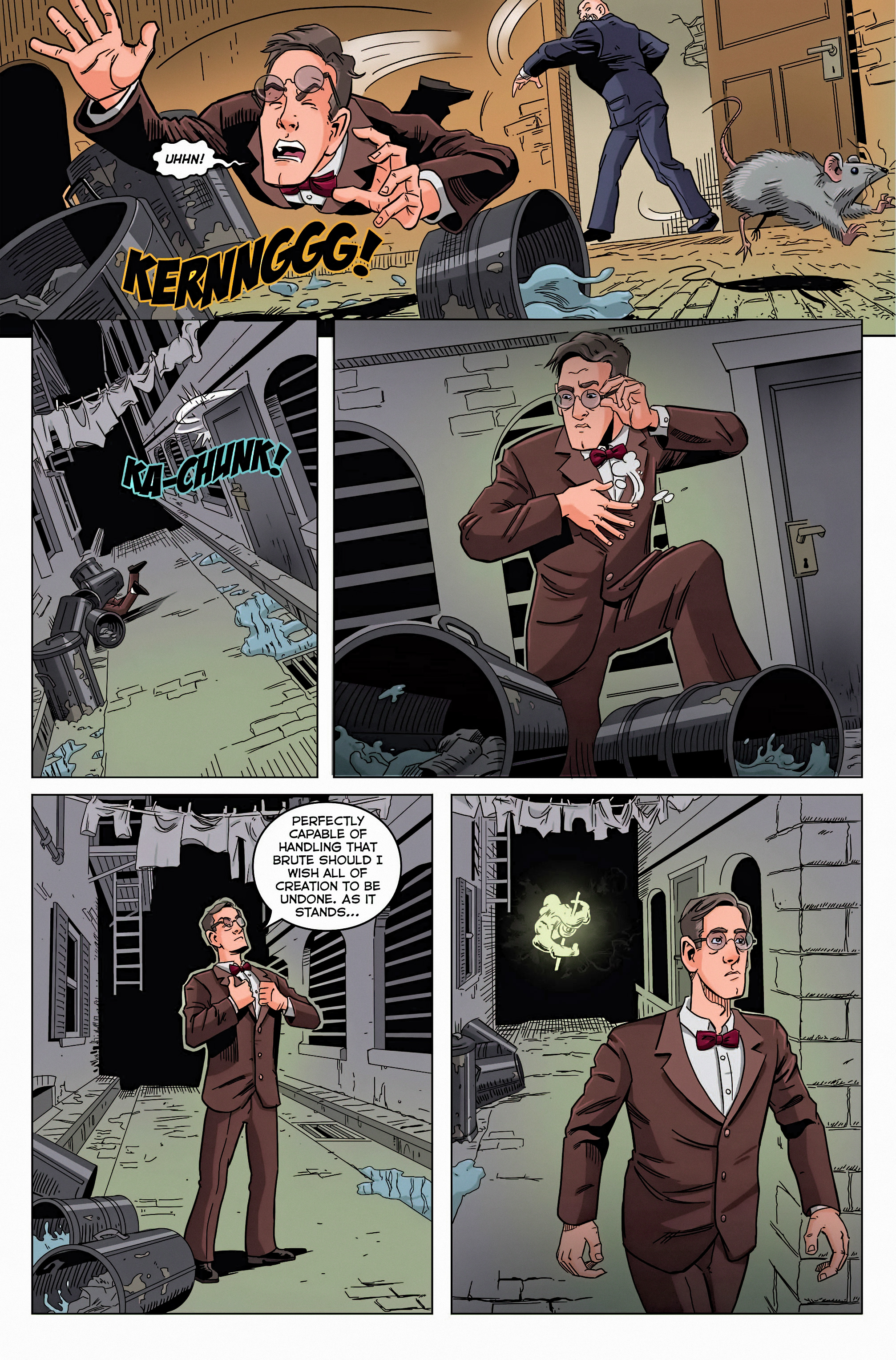 Read online Herald: Lovecraft and Tesla comic -  Issue #1 - 14