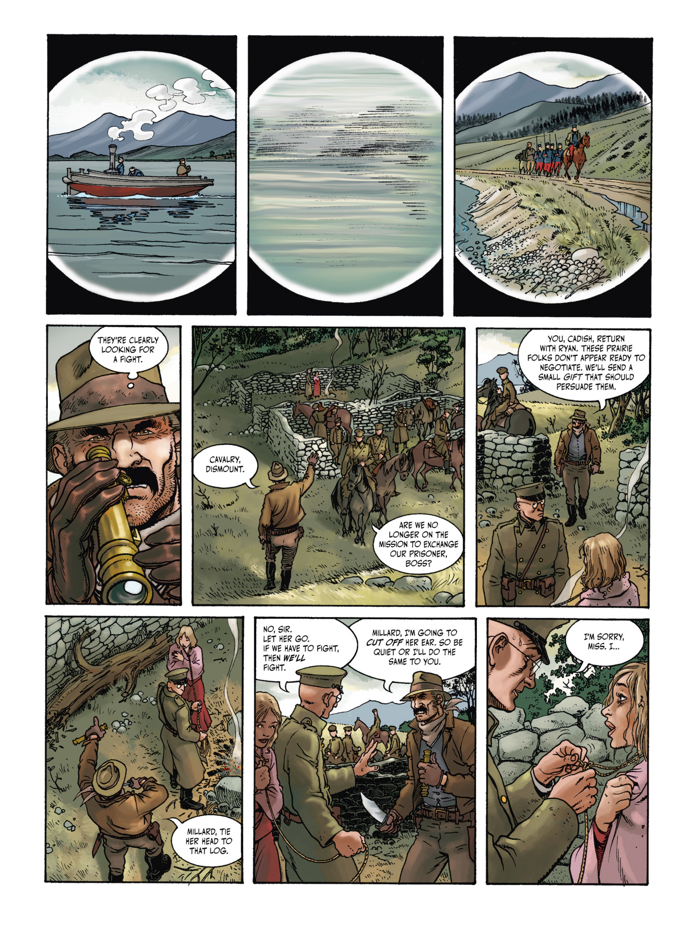Read online Cape Horn comic -  Issue #3 - 18