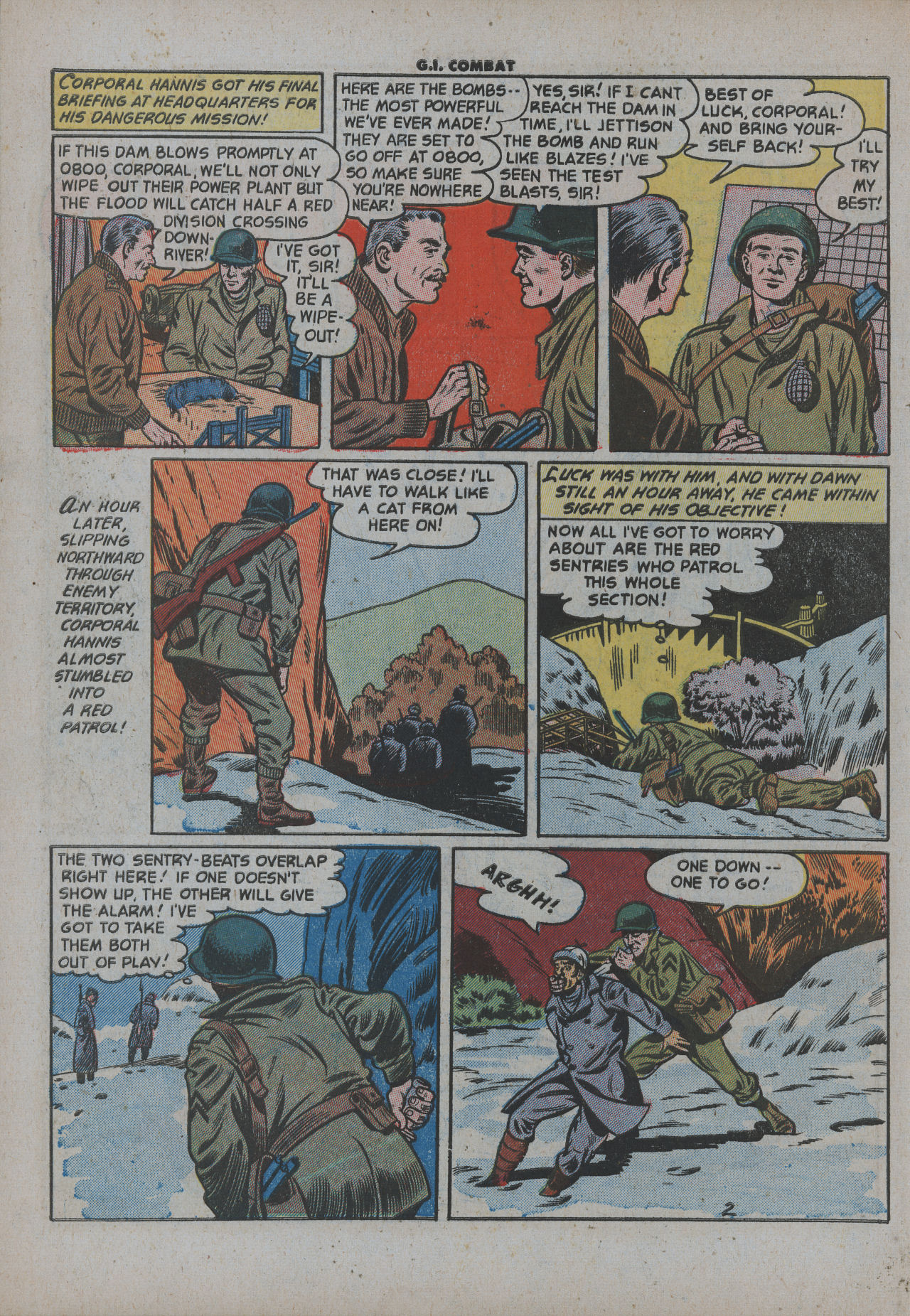 Read online G.I. Combat (1952) comic -  Issue #6 - 28