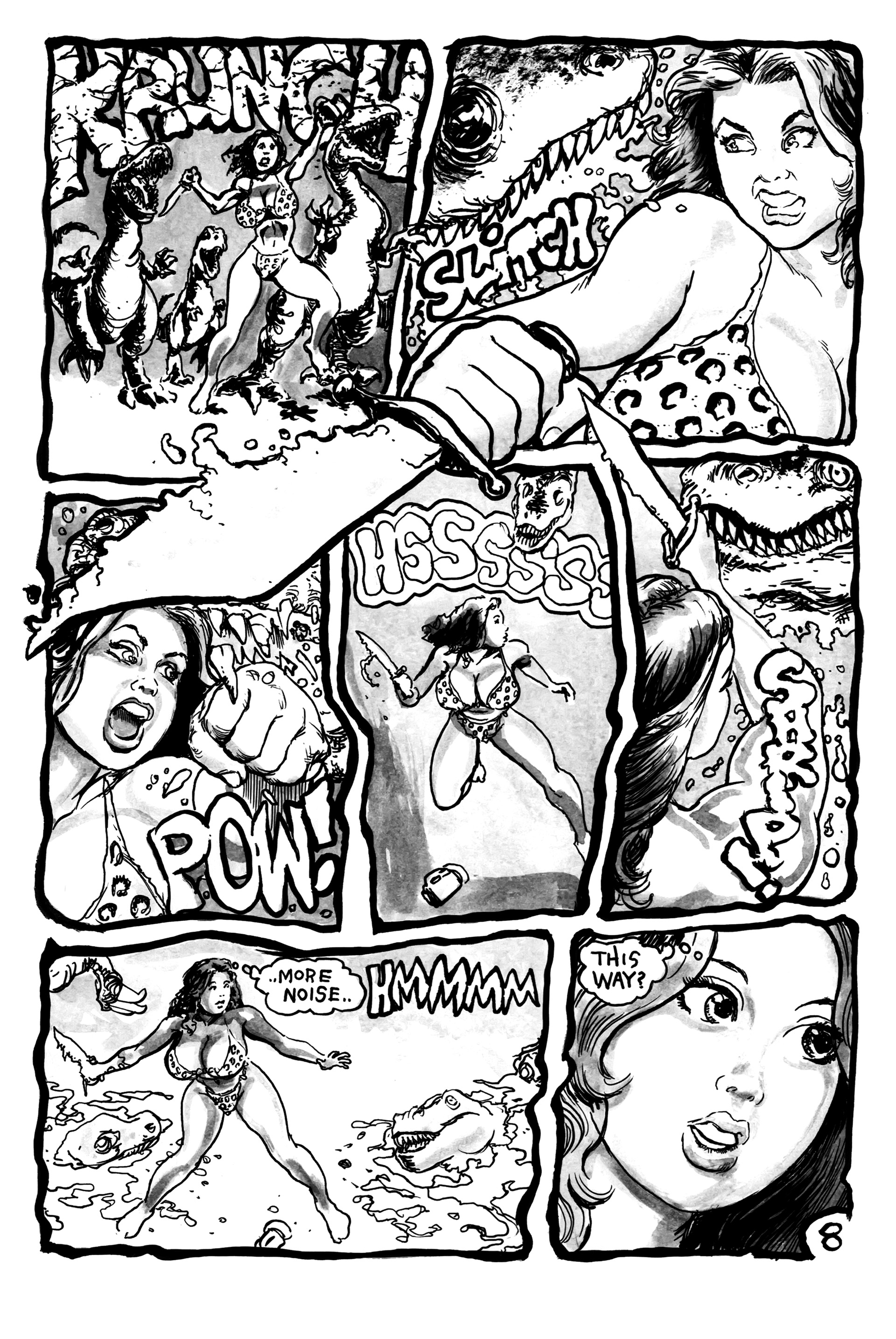 Read online Cavewoman: Labyrinth comic -  Issue # Full - 10