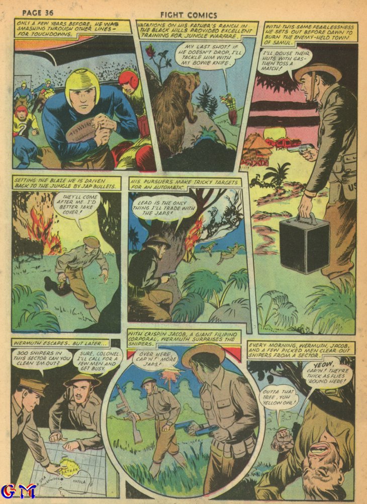 Read online Fight Comics comic -  Issue #20 - 37