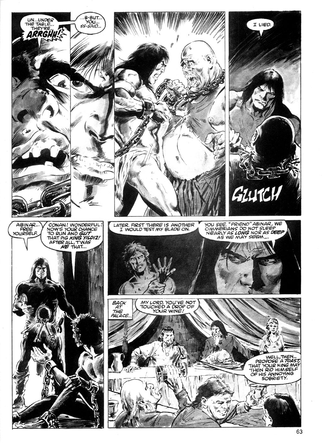 Read online The Savage Sword Of Conan comic -  Issue #91 - 59