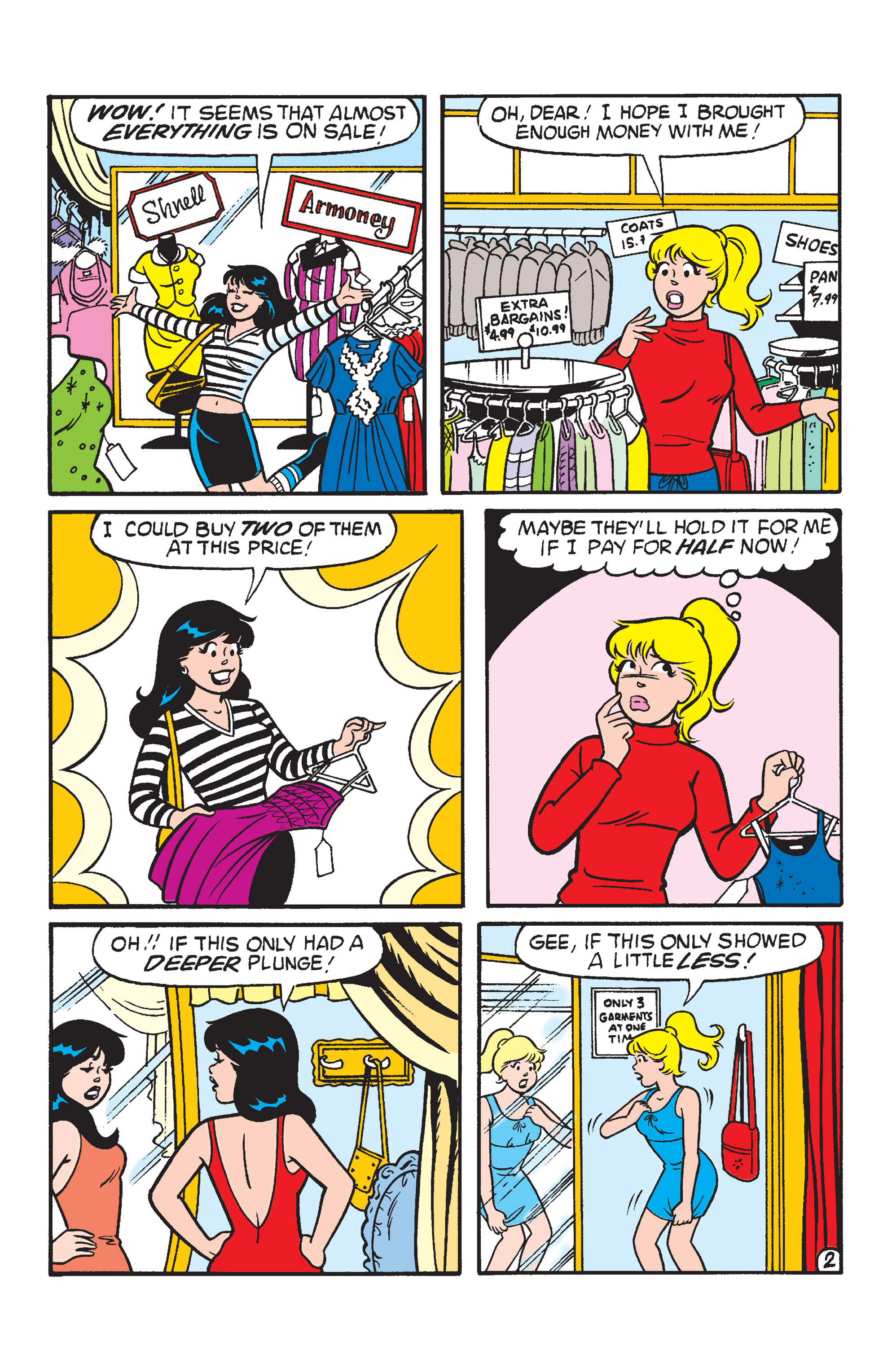 Read online Betty and Veronica: Mall Princesses comic -  Issue # TPB - 48