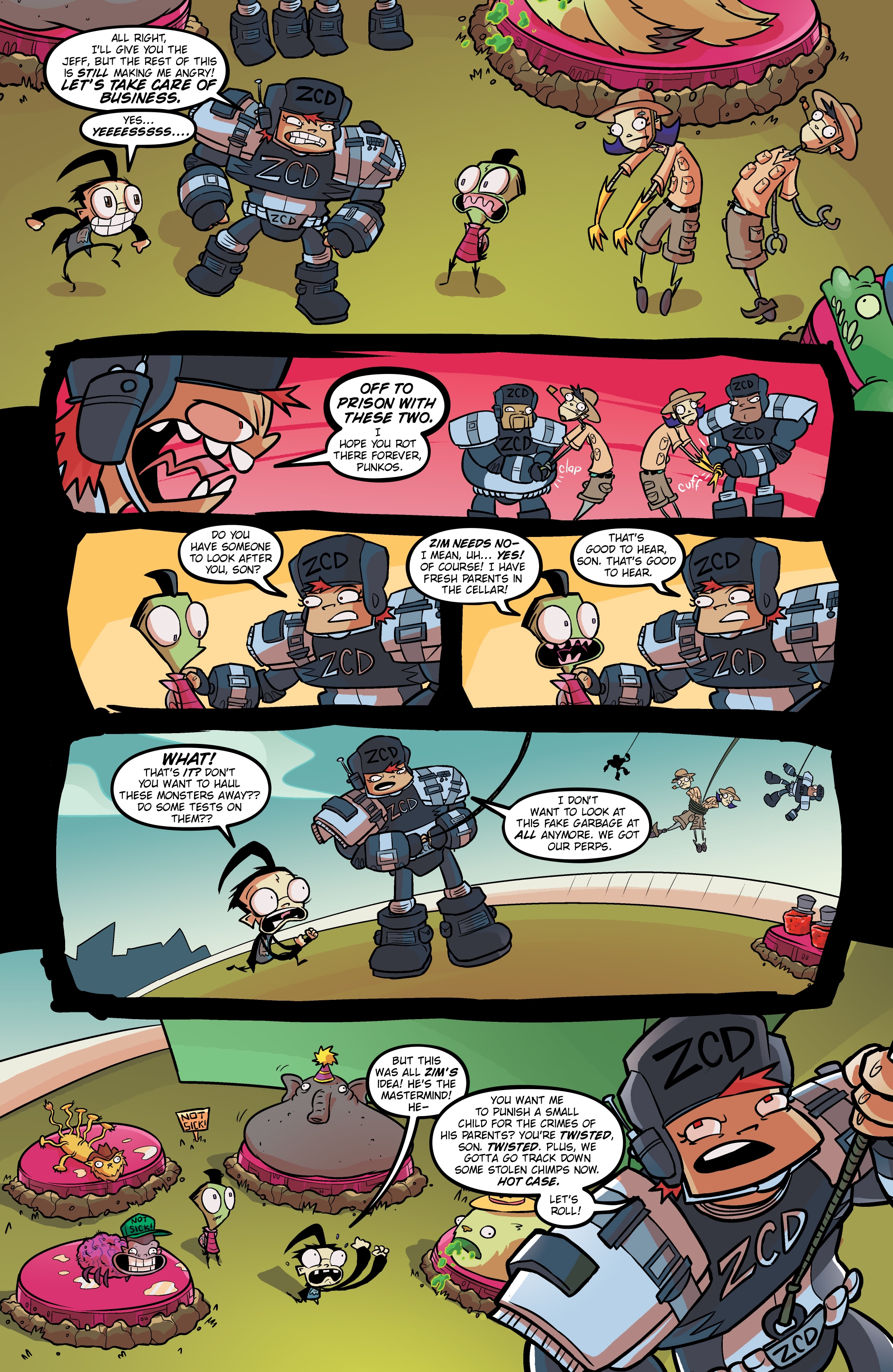 Read online Invader Zim comic -  Issue # _TPB 4 - 98