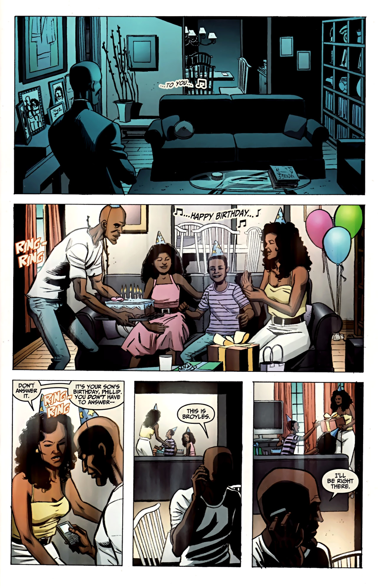 Read online Fringe: Tales from the Fringe comic -  Issue #2 - 7