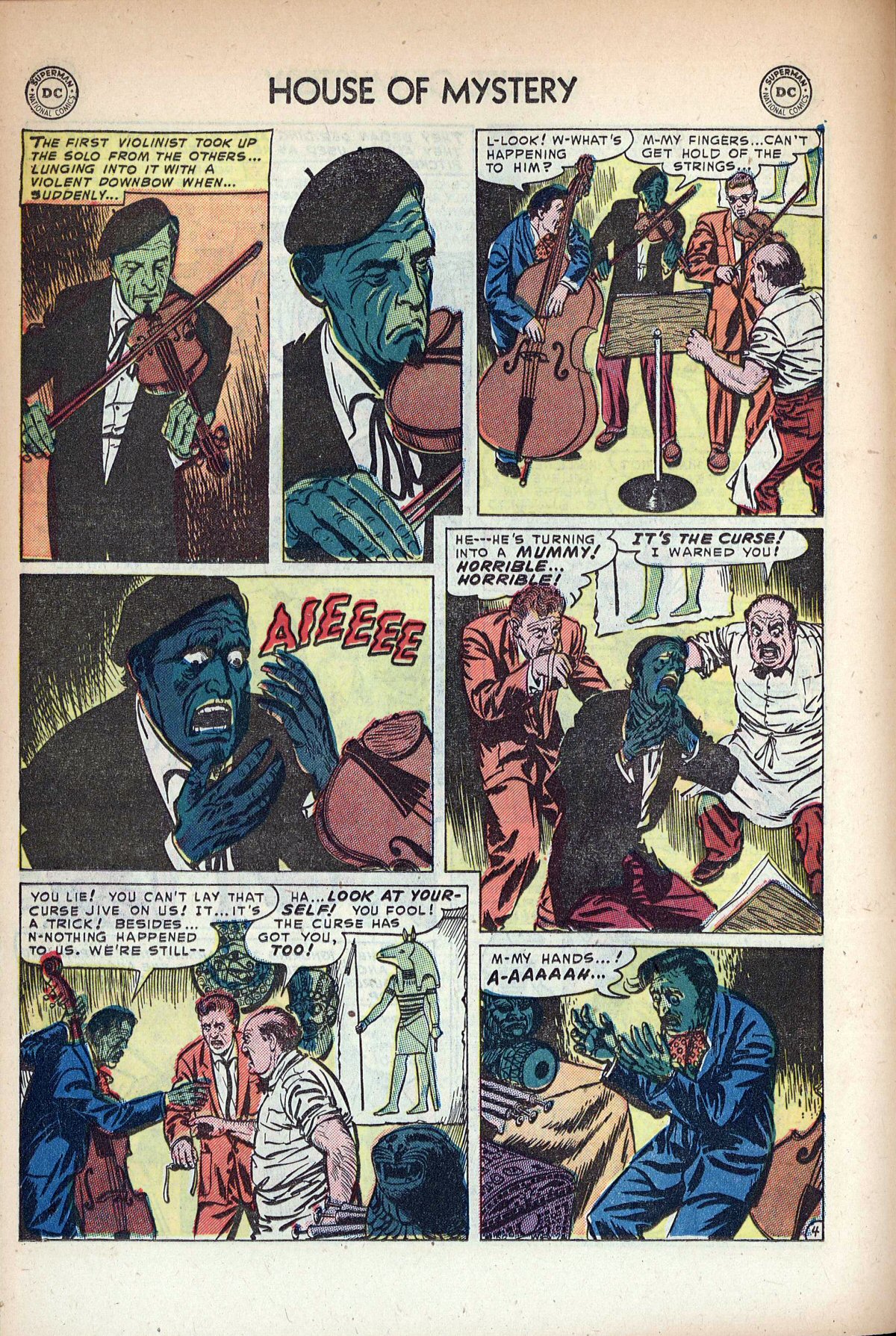 Read online House of Mystery (1951) comic -  Issue #14 - 14