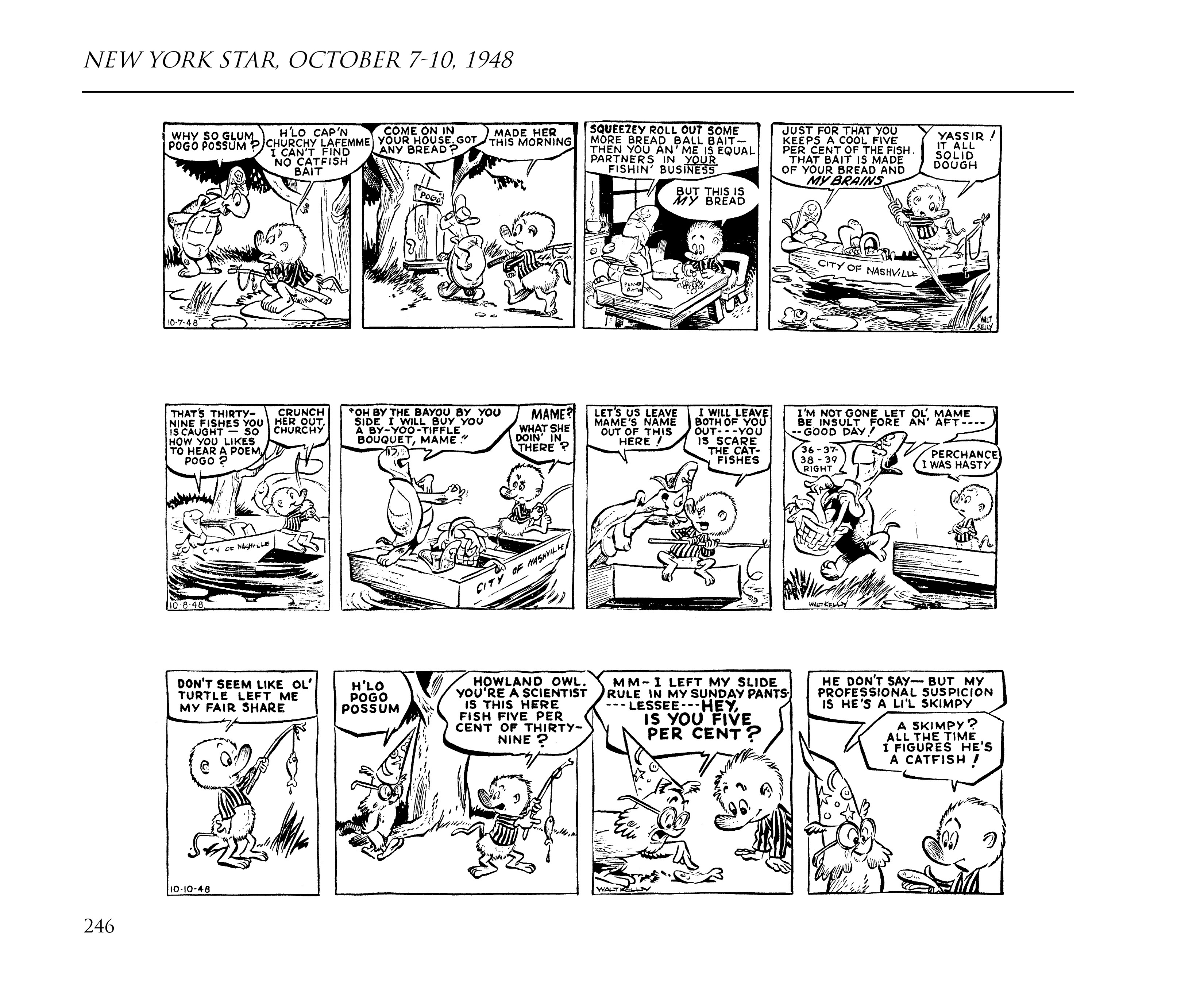 Read online Pogo by Walt Kelly: The Complete Syndicated Comic Strips comic -  Issue # TPB 1 (Part 3) - 64