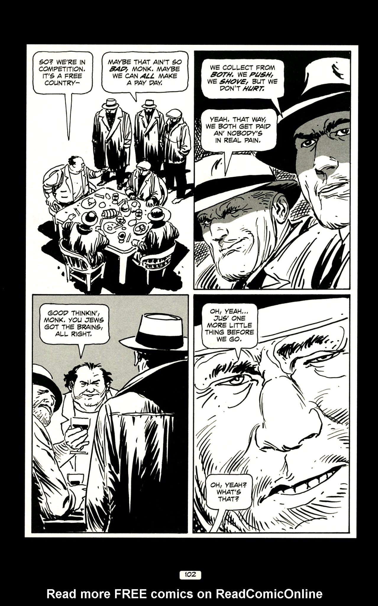 Read online Jew Gangster comic -  Issue # TPB - 107