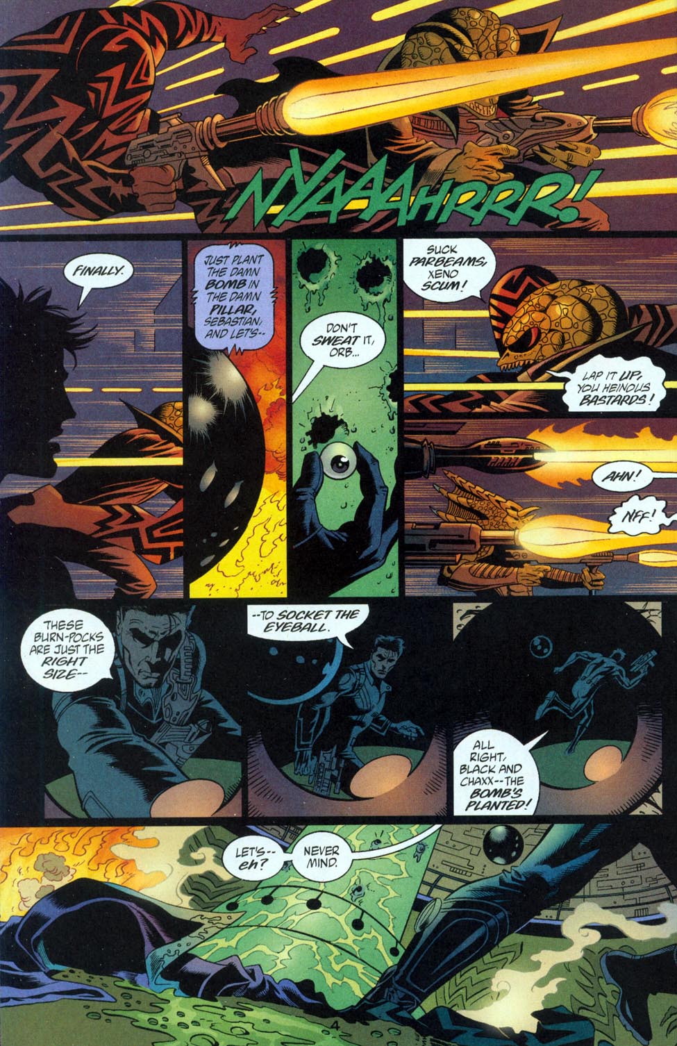 Read online Sci-Spy comic -  Issue #6 - 7
