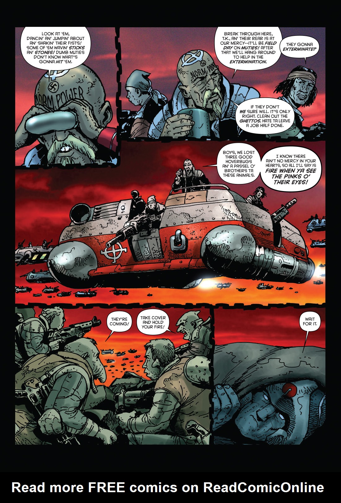 Read online Strontium Dog: The Life and Death of Johnny Alpha: Dogs of War comic -  Issue # TPB - 103