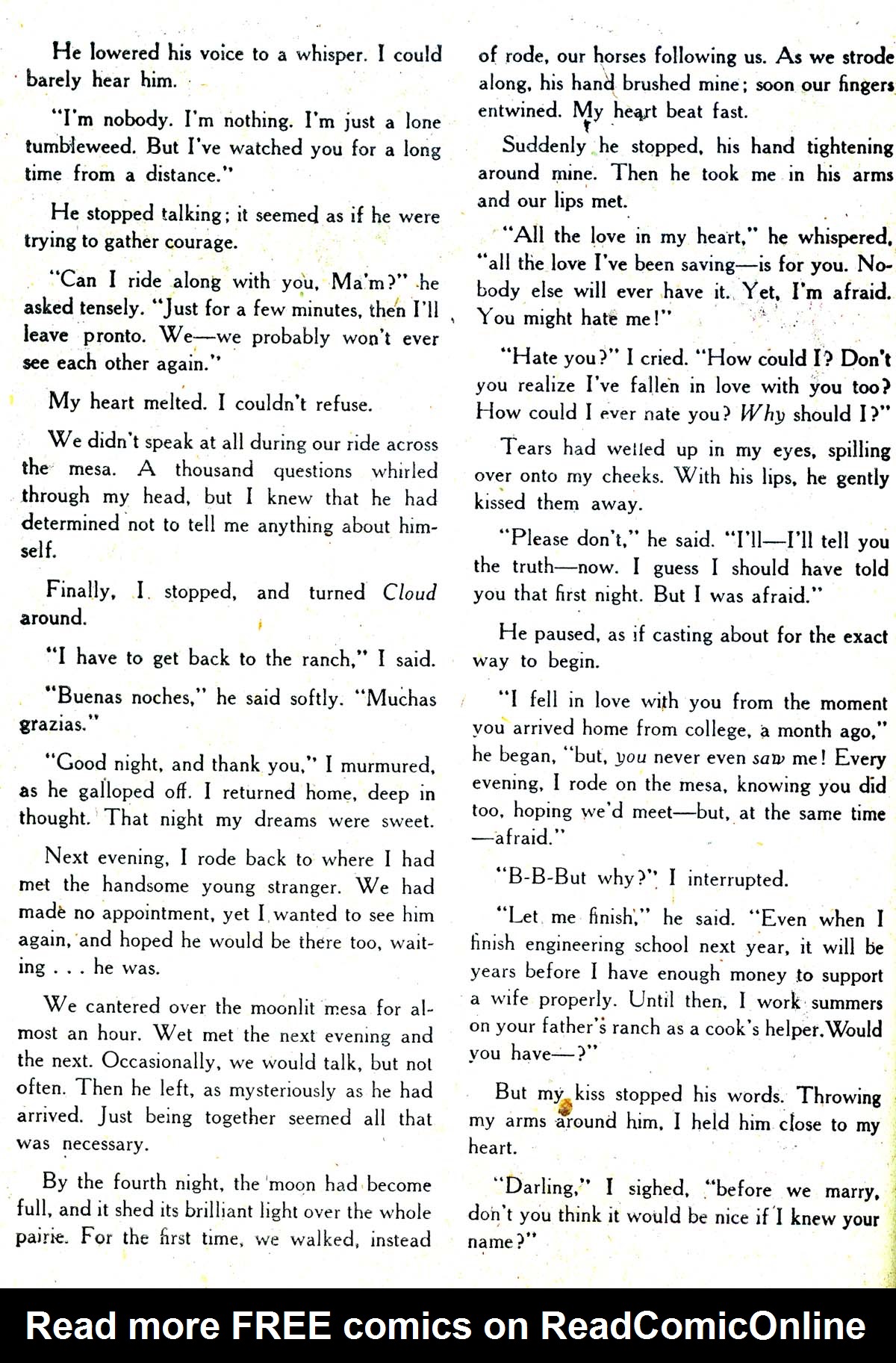 Read online Romance Trail comic -  Issue #6 - 40