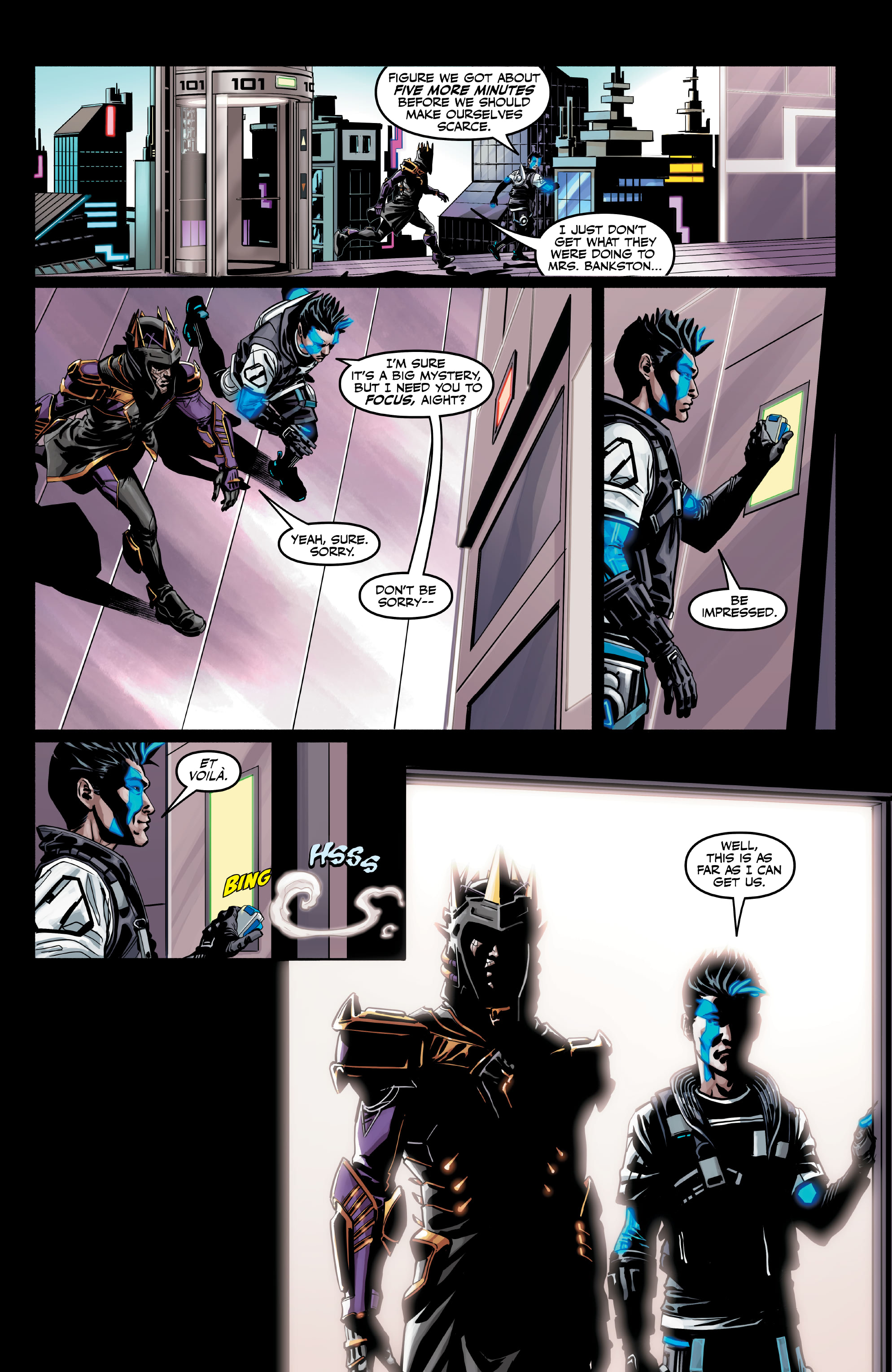 Read online HYPER SCAPE comic -  Issue #6 - 6
