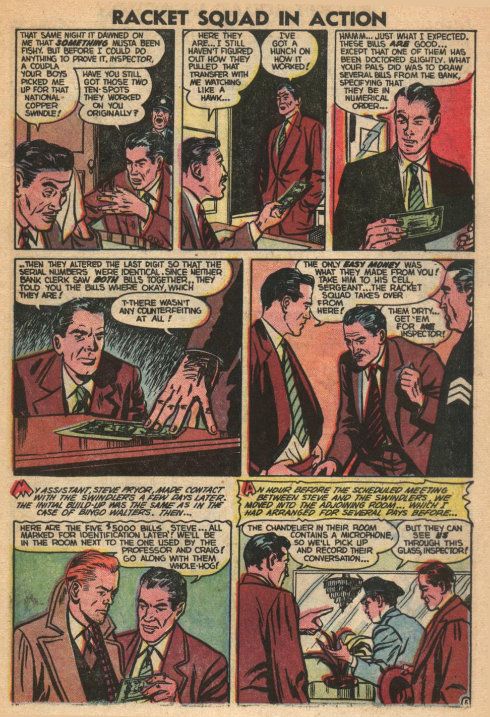 Read online Racket Squad in Action comic -  Issue #7 - 7