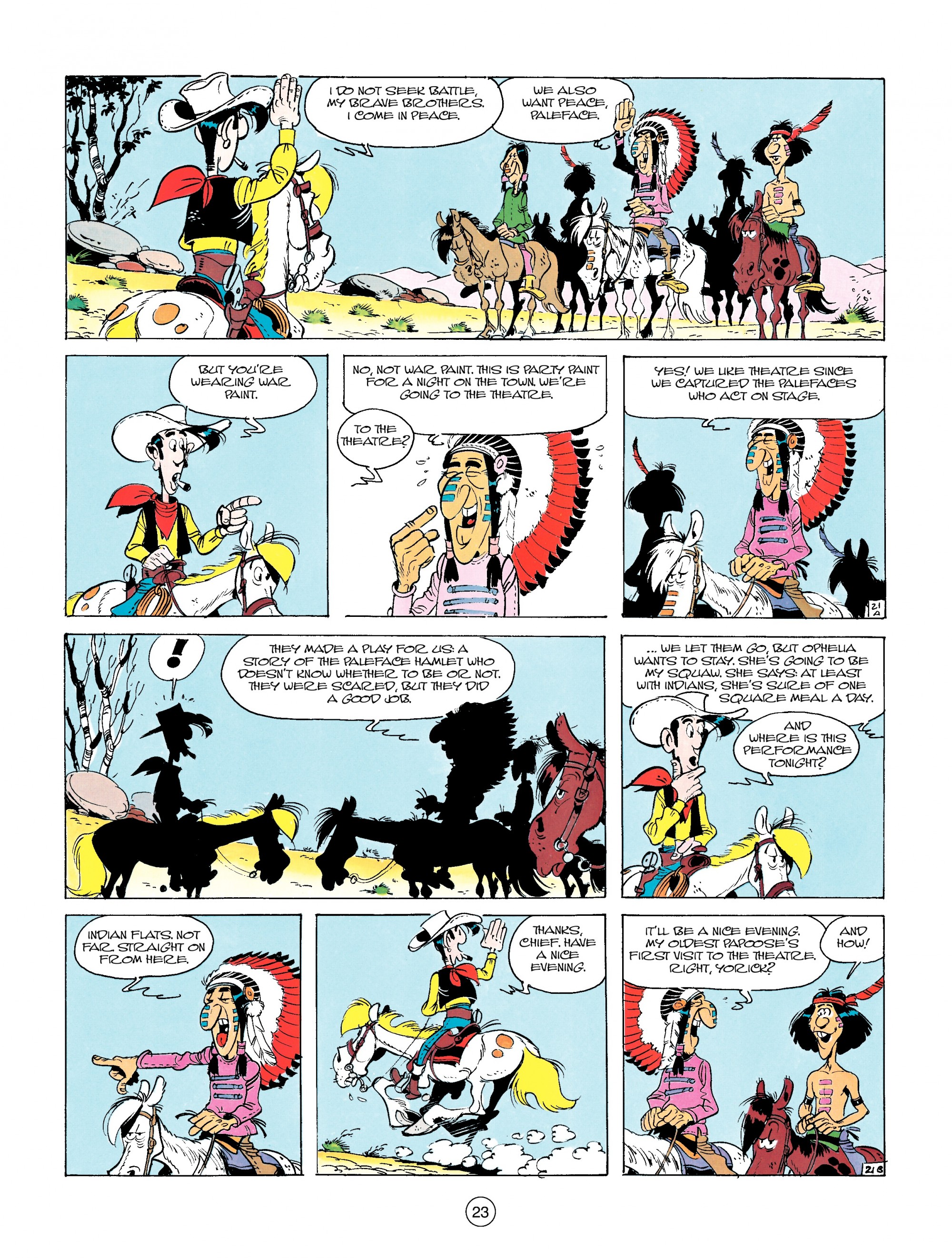 Read online A Lucky Luke Adventure comic -  Issue #14 - 23