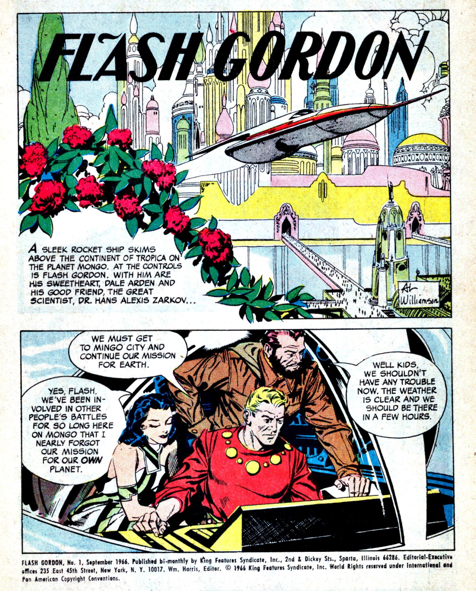 Read online Flash Gordon (1966) comic -  Issue #1 - 3