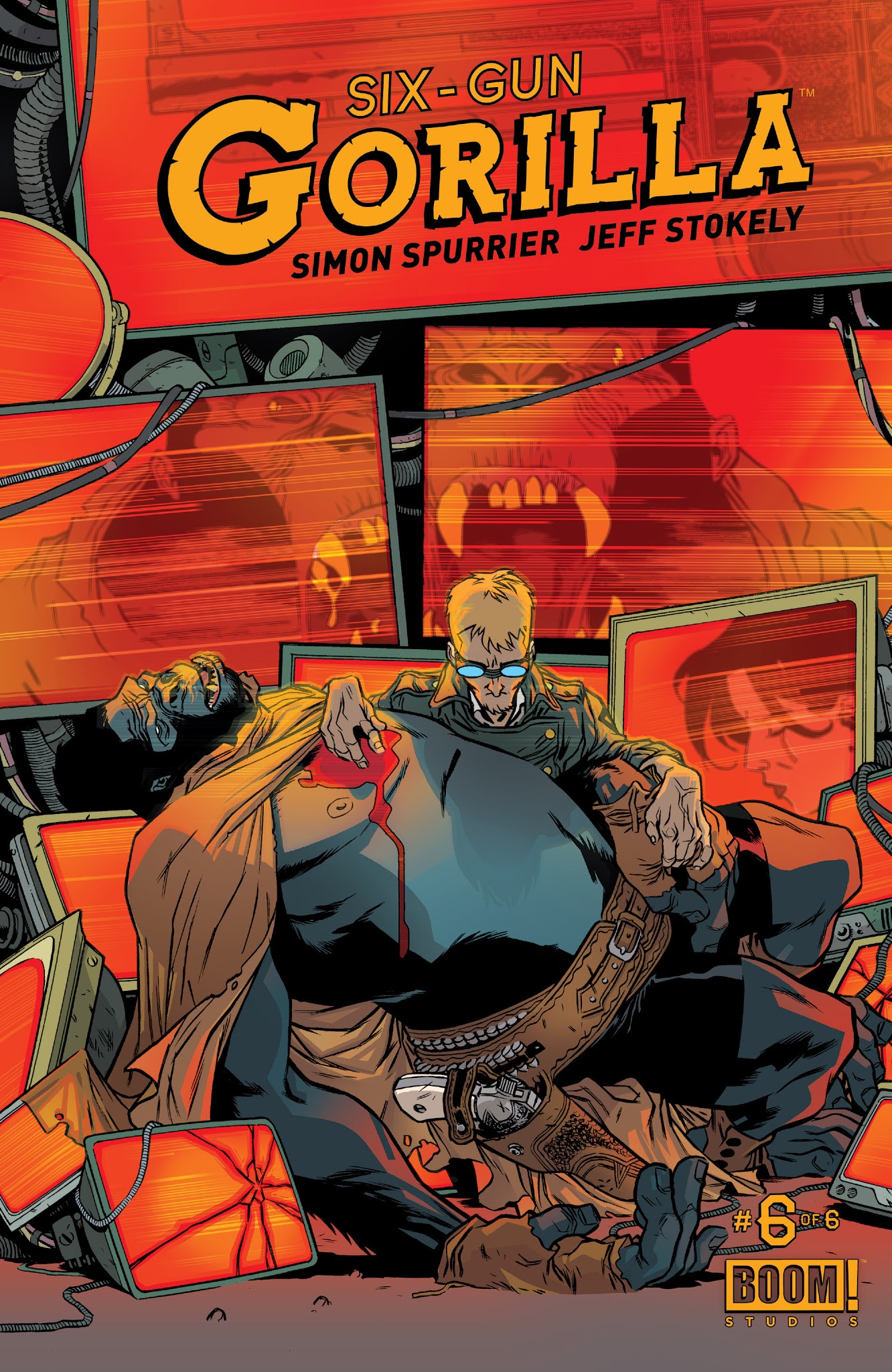 Read online Six-Gun Gorilla comic -  Issue #6 - 1