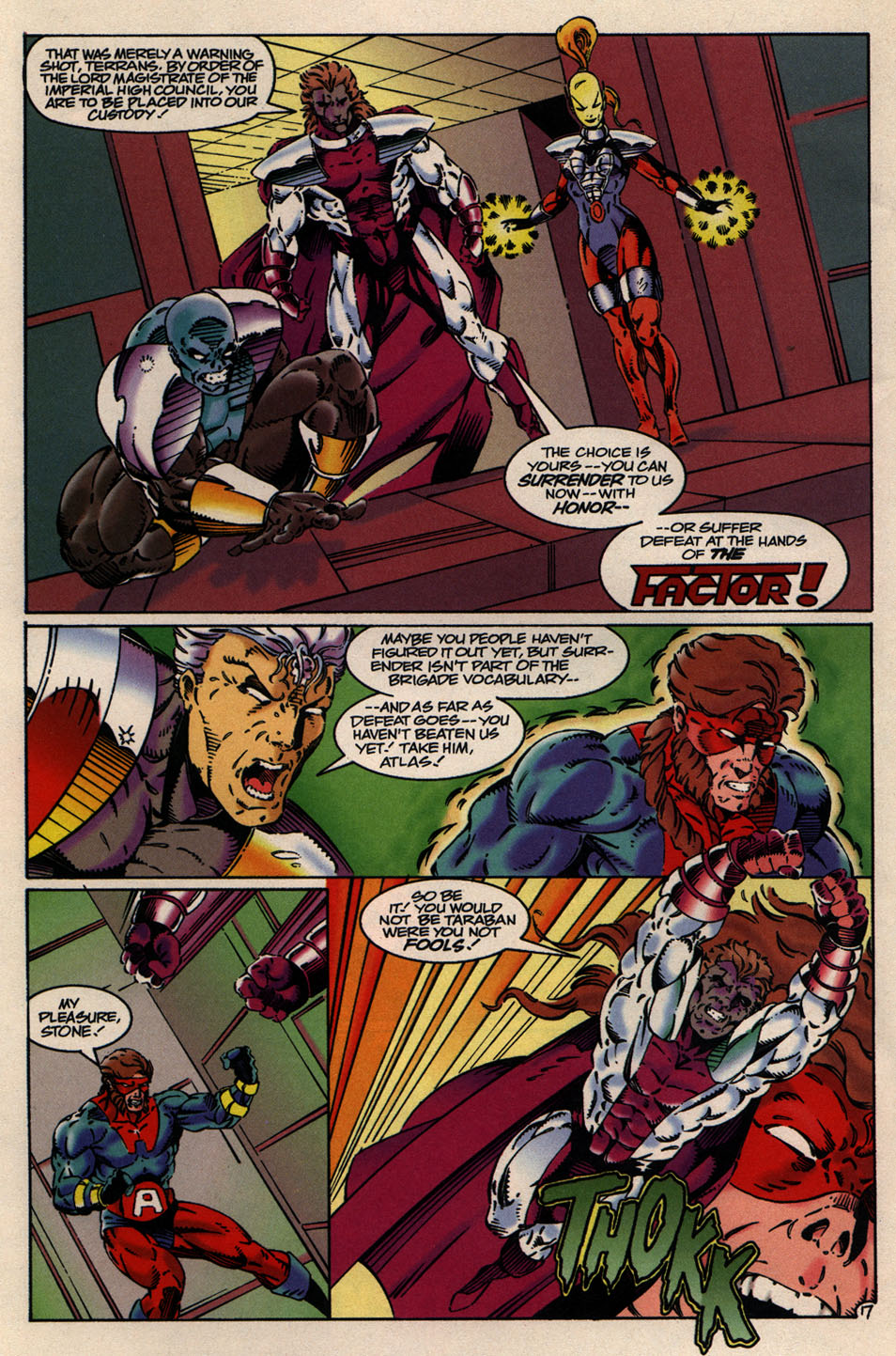 Read online Brigade (1992) comic -  Issue #3 - 20