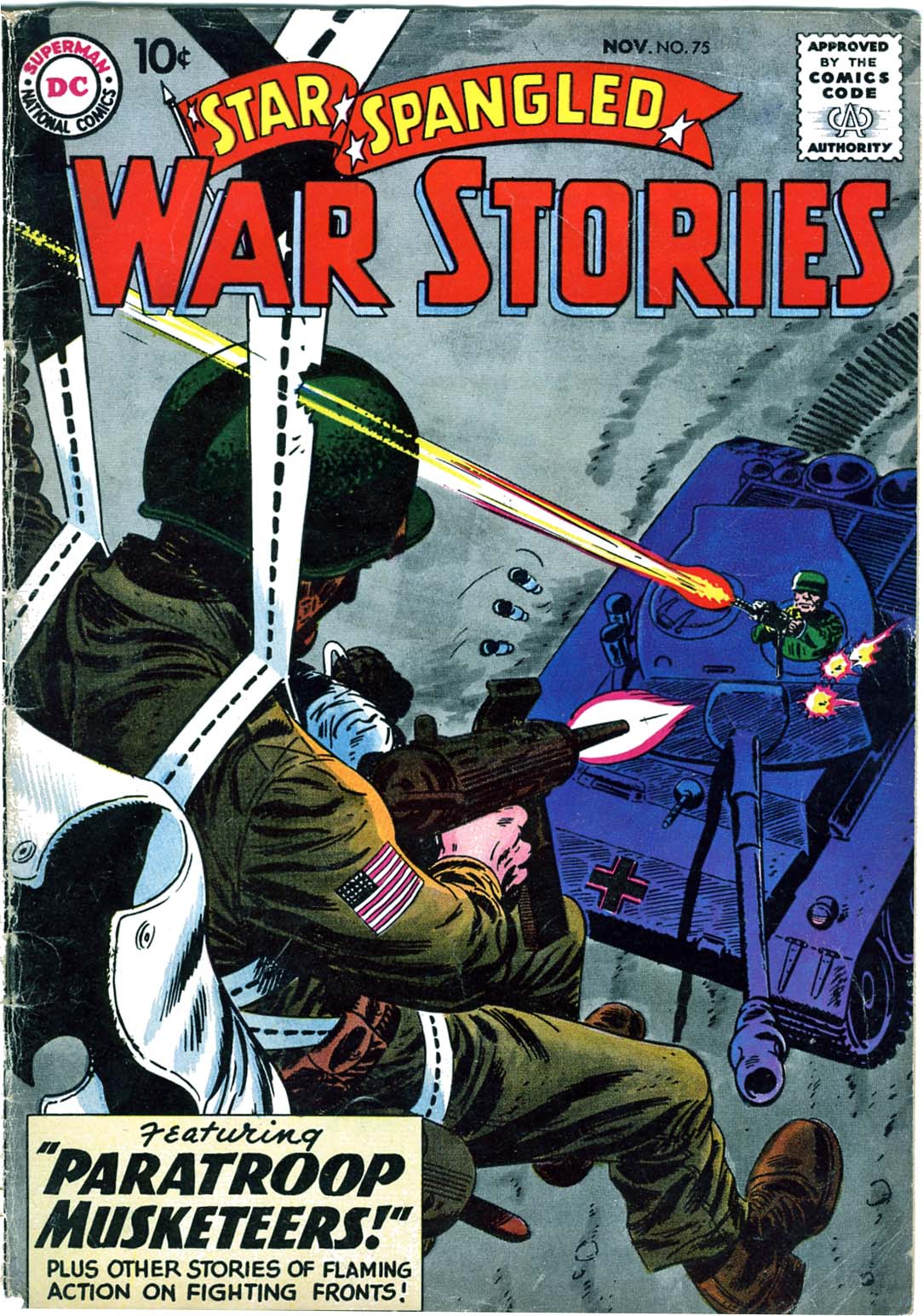 Read online Star Spangled War Stories (1952) comic -  Issue #75 - 1