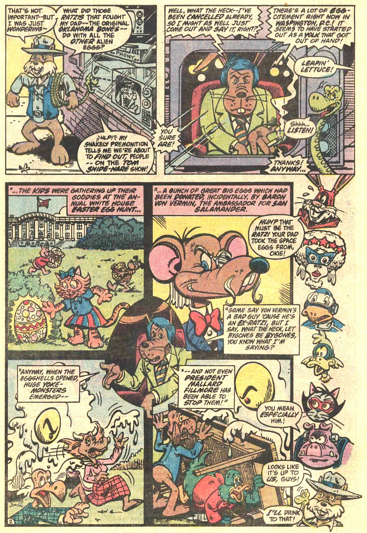 Read online Captain Carrot and His Amazing Zoo Crew! comic -  Issue #6 - 3
