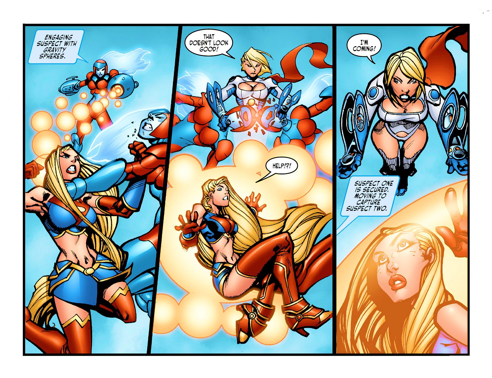 Read online Ame-Comi: Power Girl comic -  Issue #3 - 15