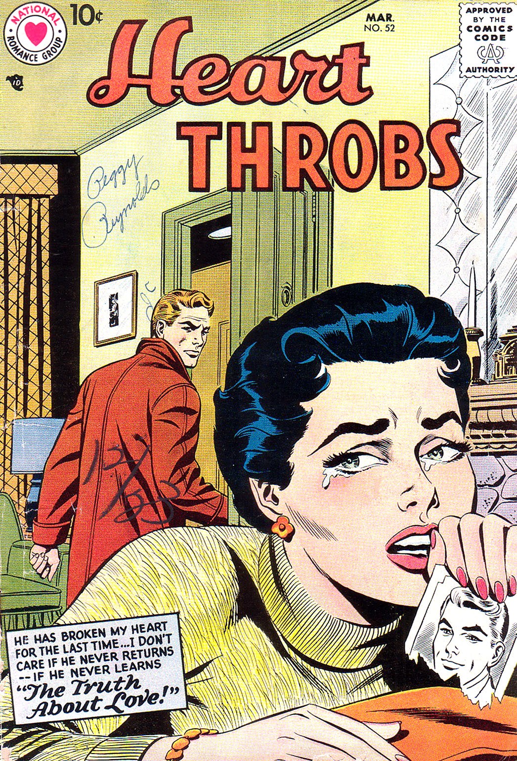 Read online Heart Throbs comic -  Issue #52 - 1
