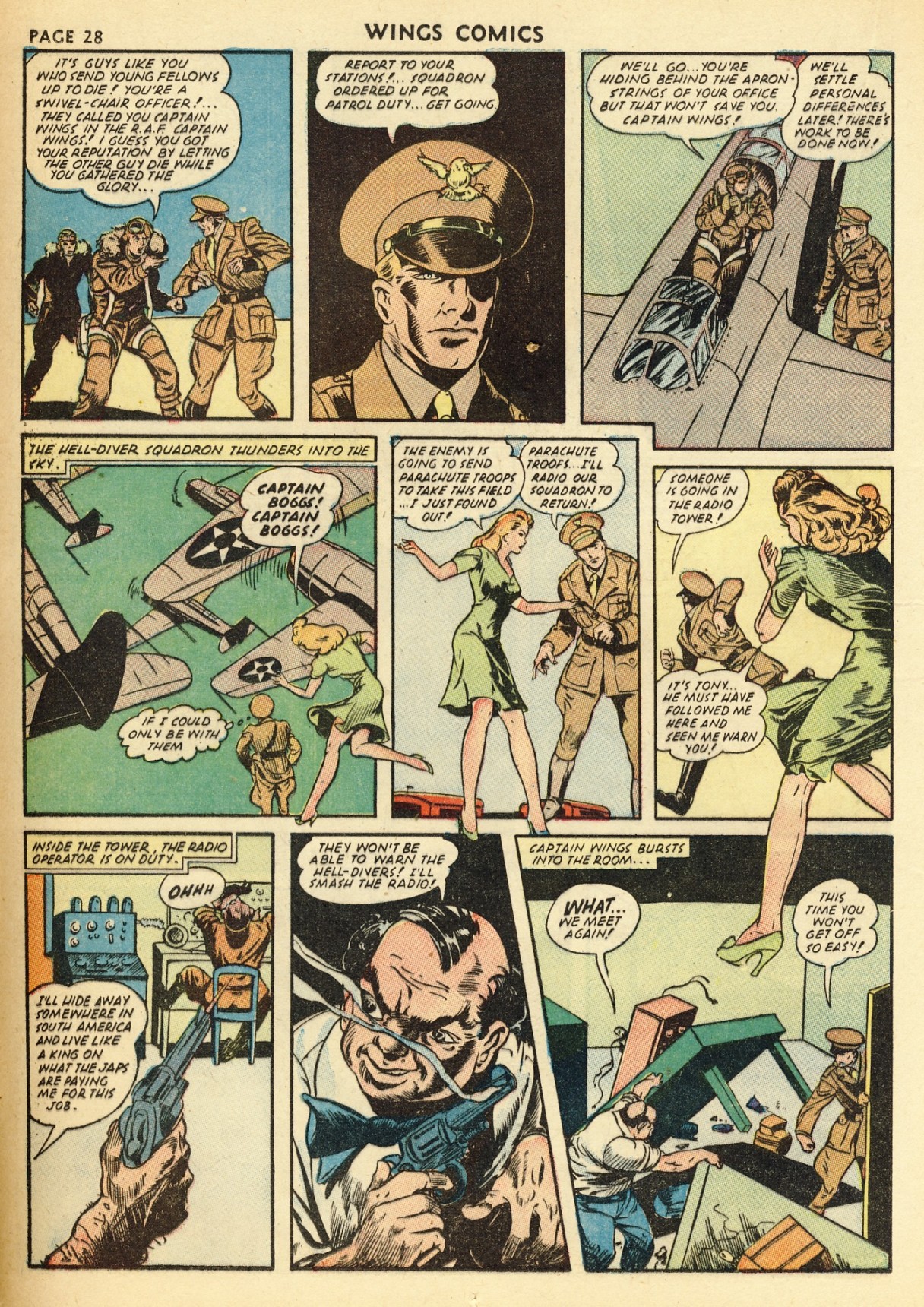 Read online Wings Comics comic -  Issue #23 - 30