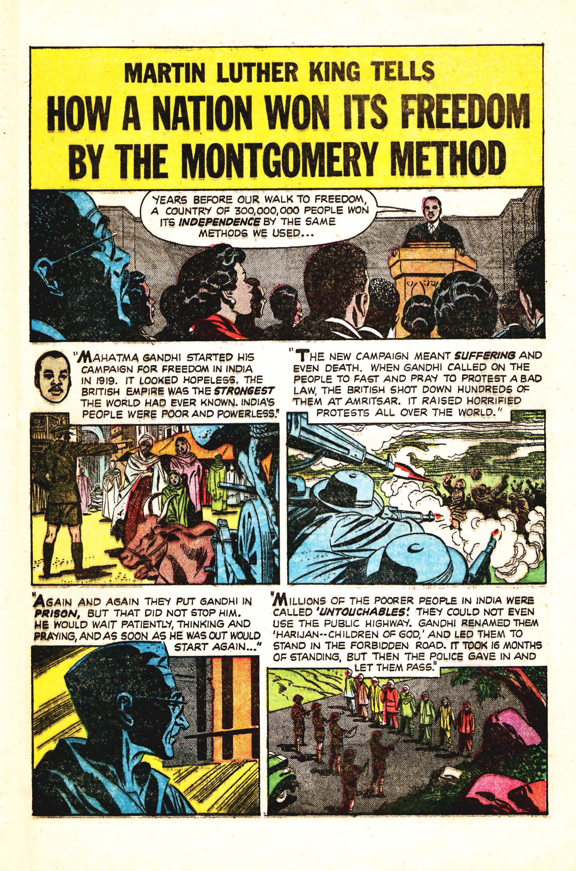 Read online Martin Luther King and the Montgomery Story comic -  Issue # Full - 11