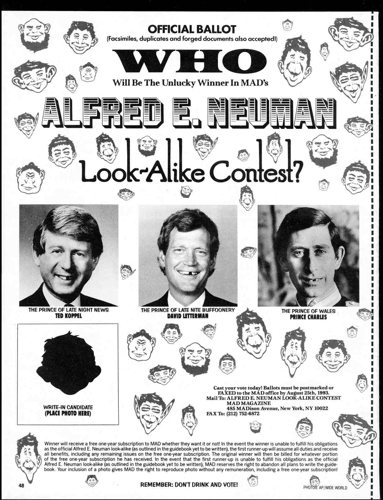 Read online MAD comic -  Issue #322 - 50