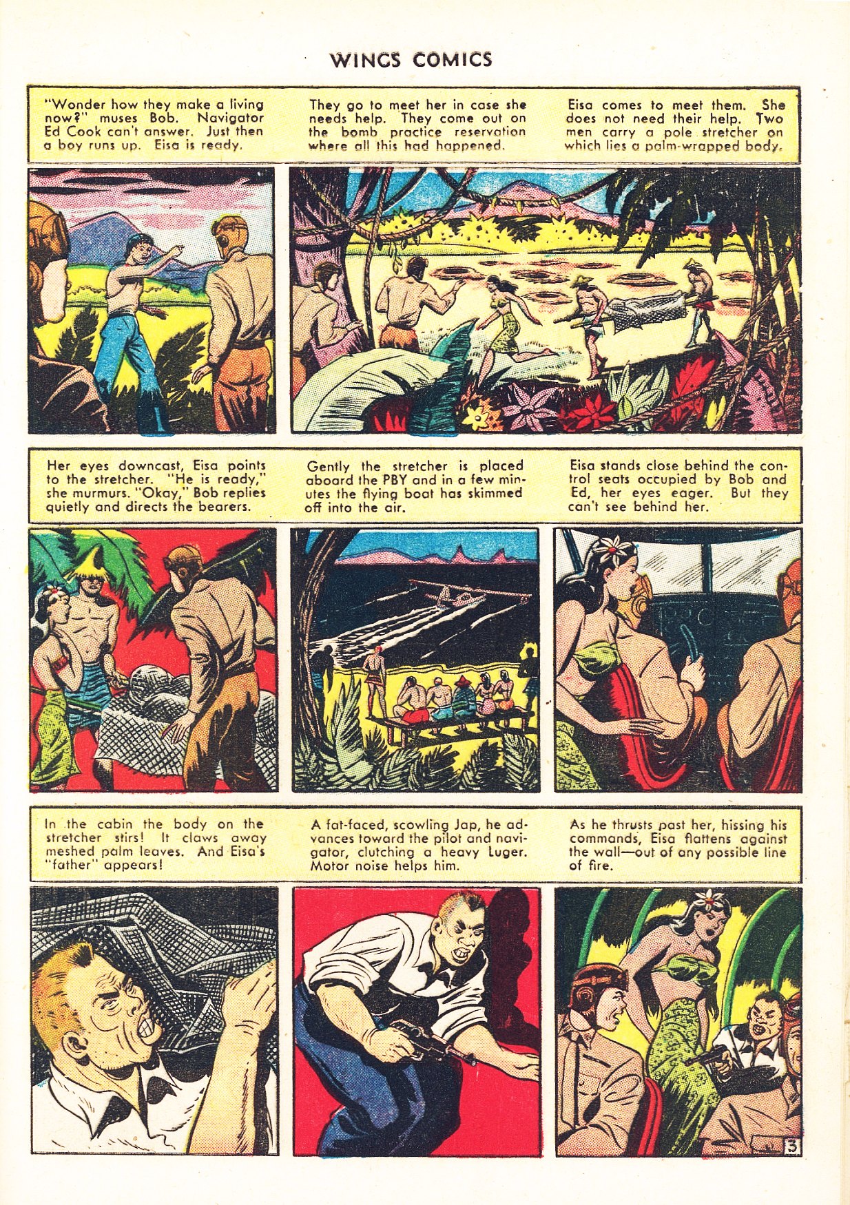 Read online Wings Comics comic -  Issue #41 - 15