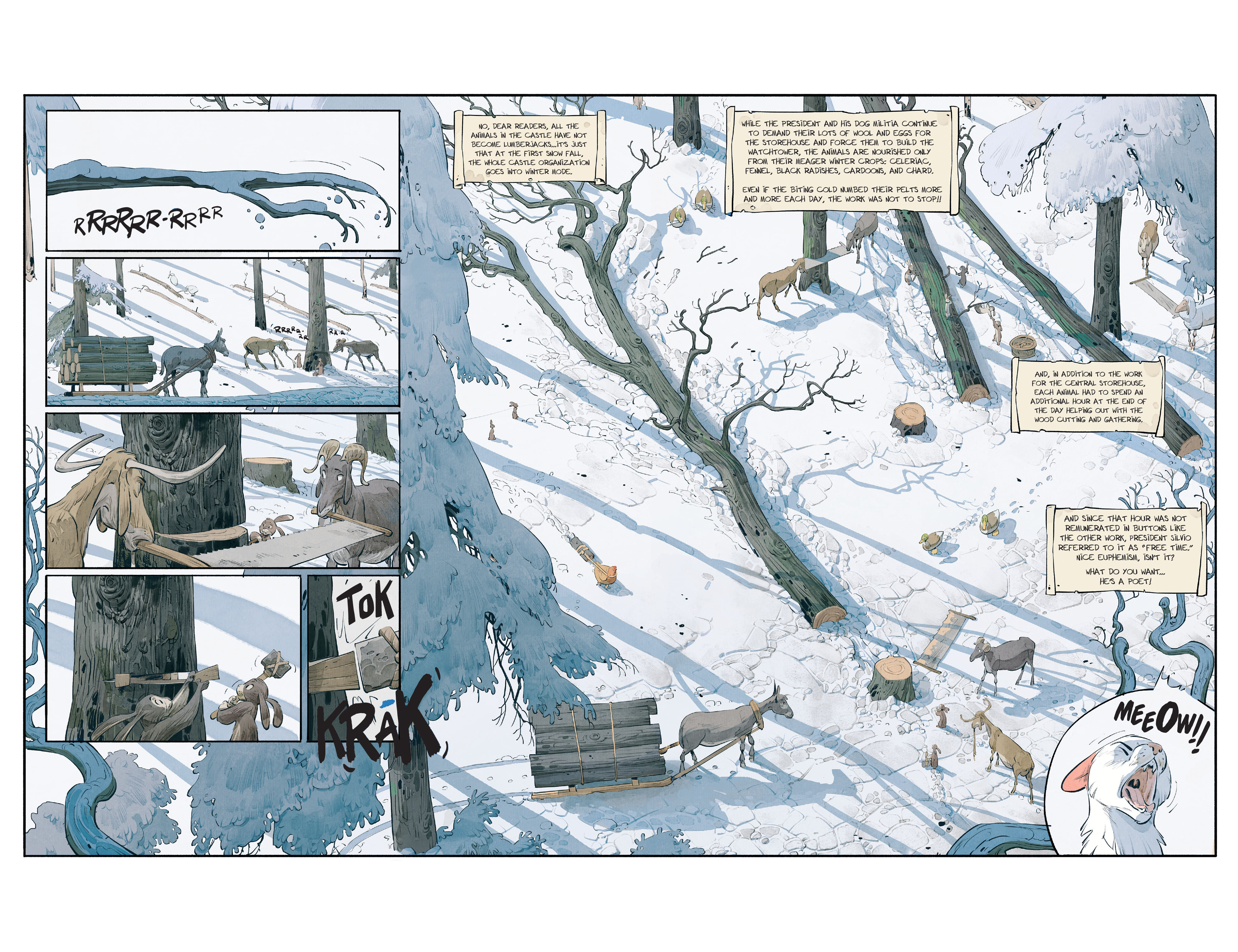 Read online Animal Castle comic -  Issue #4 - 4