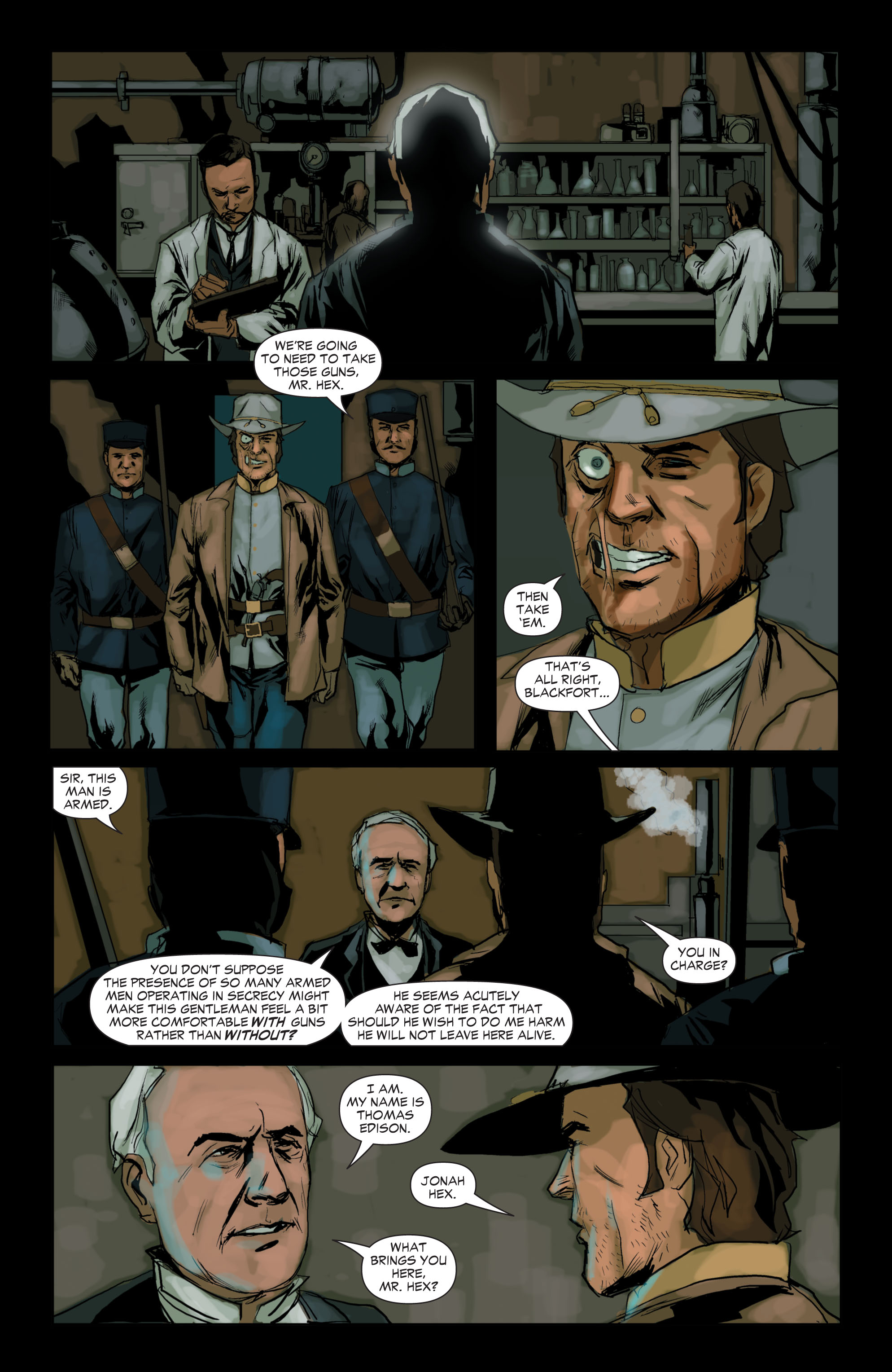 Read online Jonah Hex (2006) comic -  Issue #22 - 12