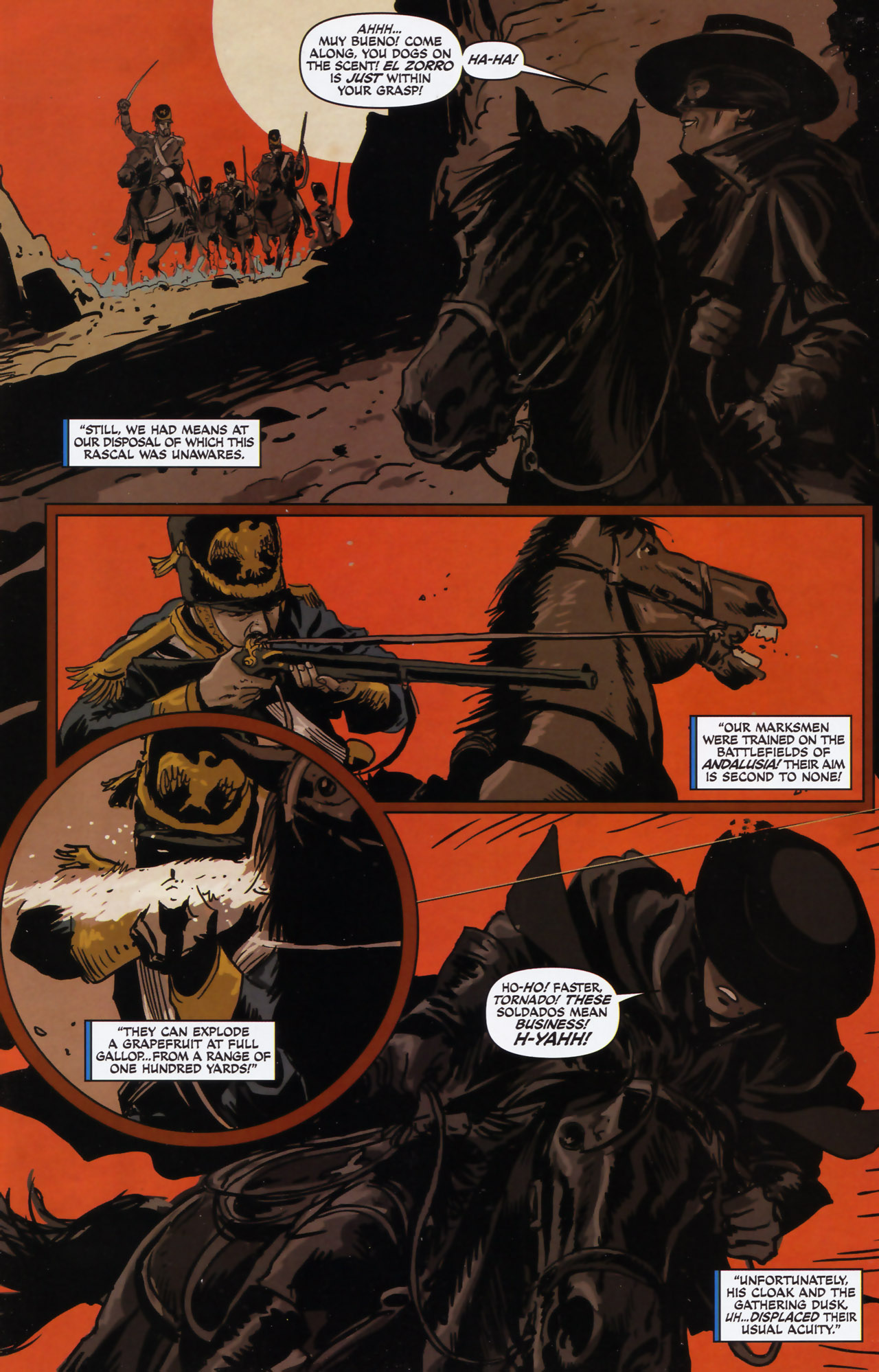 Read online Zorro (2008) comic -  Issue #20 - 13
