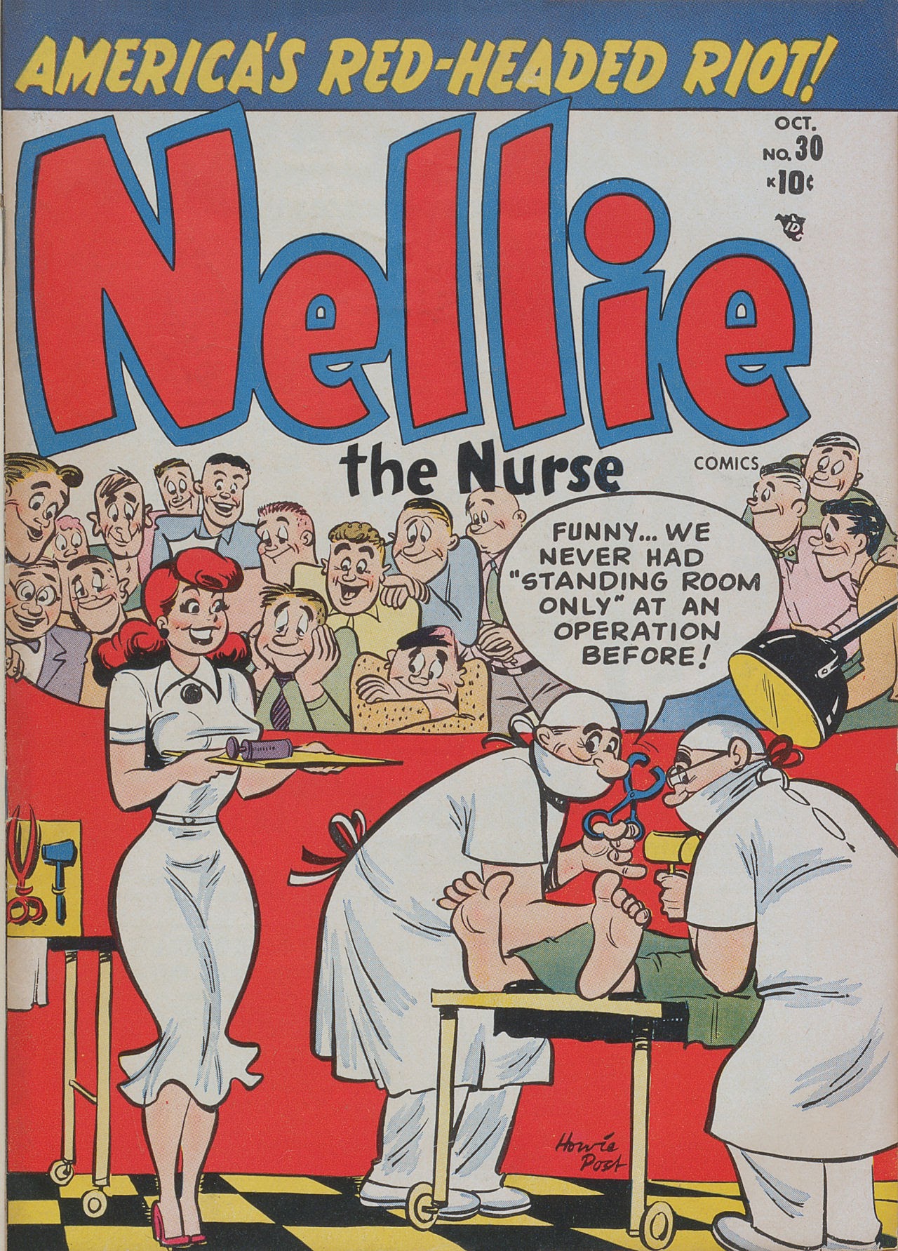 Read online Nellie The Nurse (1945) comic -  Issue #30 - 1