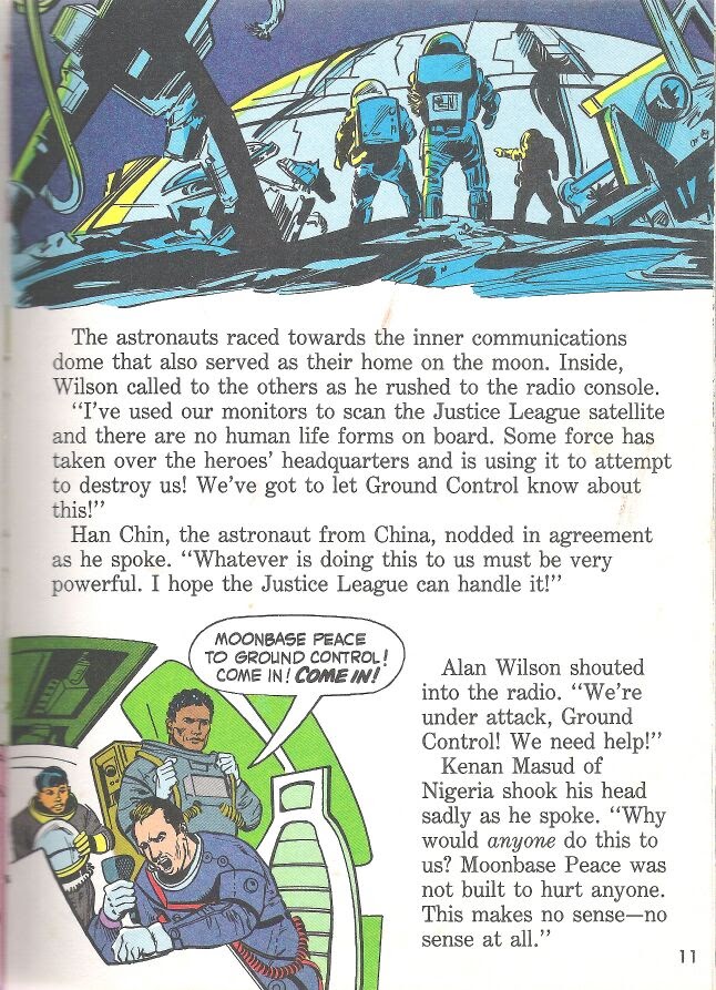 Read online Justice League of America in The Lunar Invaders comic -  Issue # Full - 11