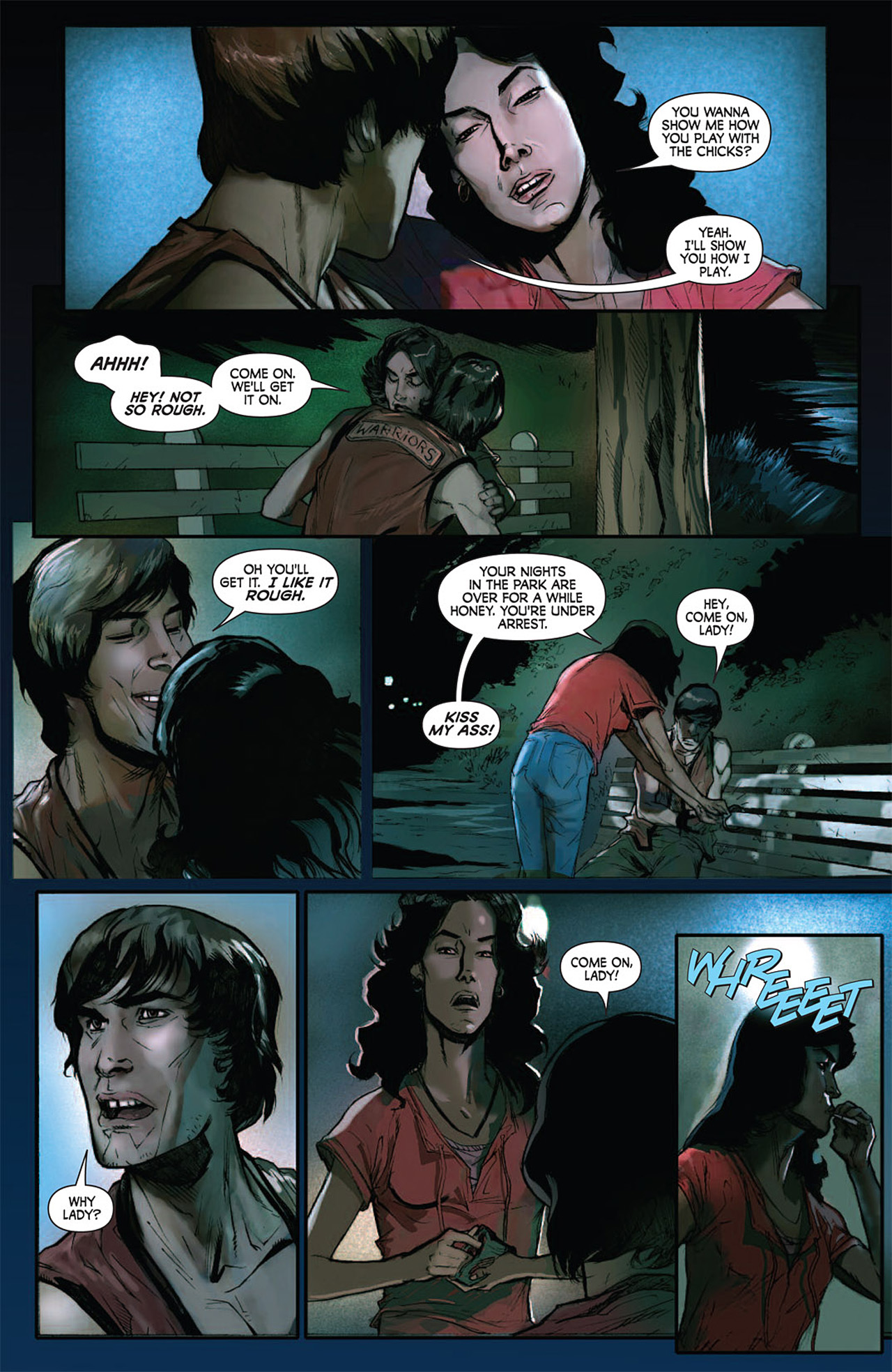 Read online The Warriors: Official Movie Adaptation comic -  Issue # TPB - 75