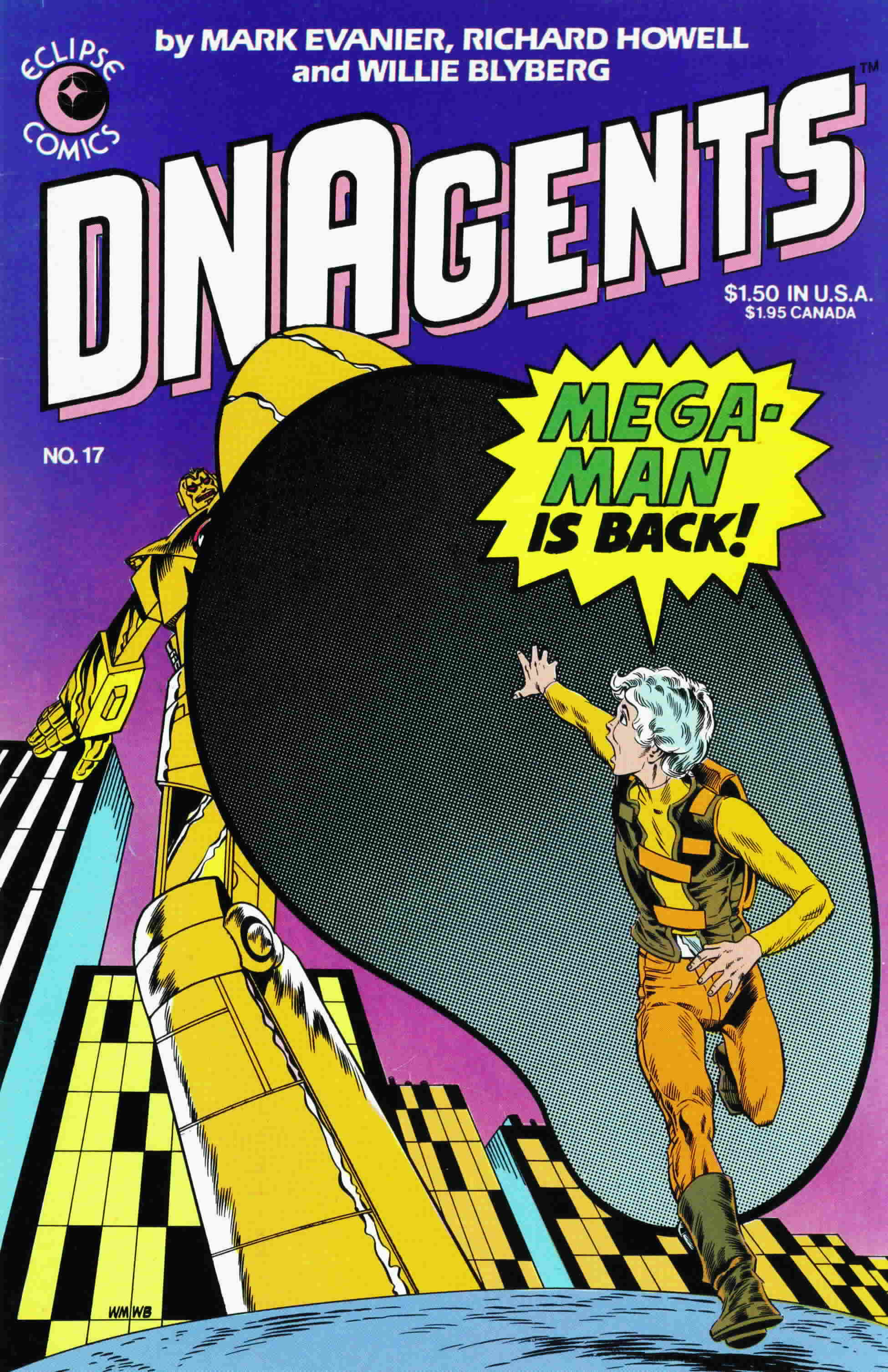 Read online DNAgents comic -  Issue #17 - 1