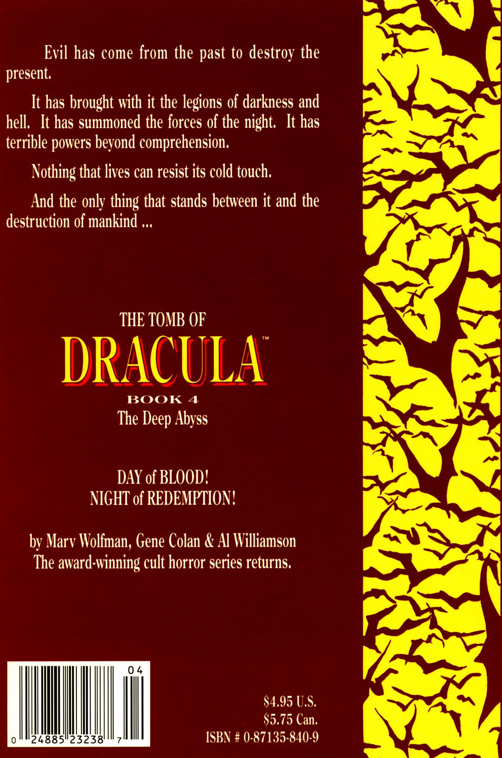 Read online Tomb of Dracula (1991) comic -  Issue #4 - 49