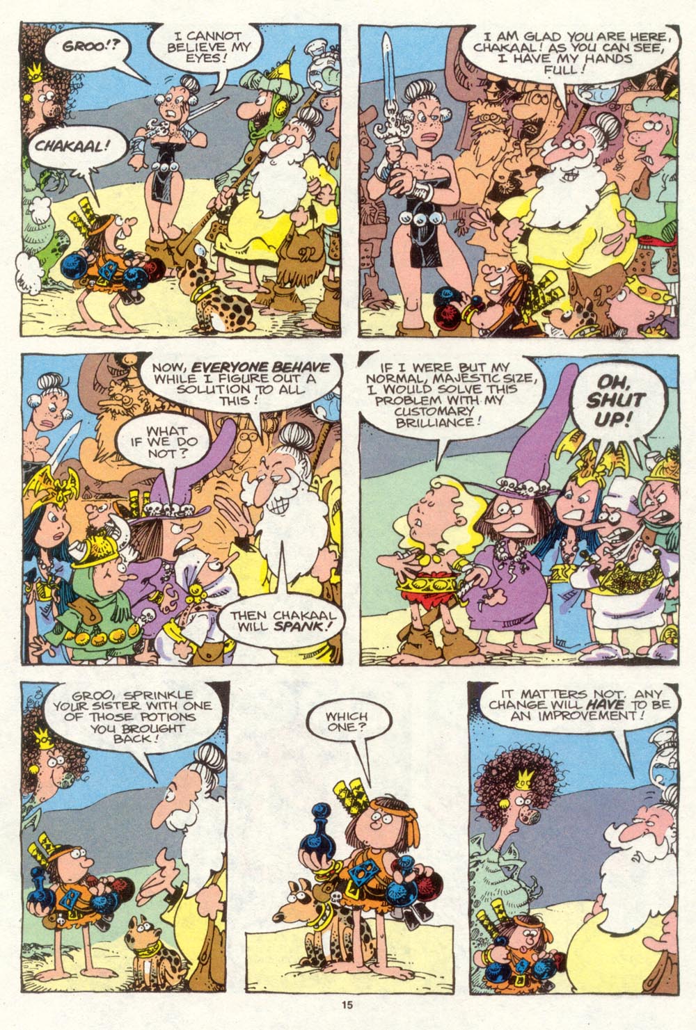 Read online Sergio Aragonés Groo the Wanderer comic -  Issue #93 - 16