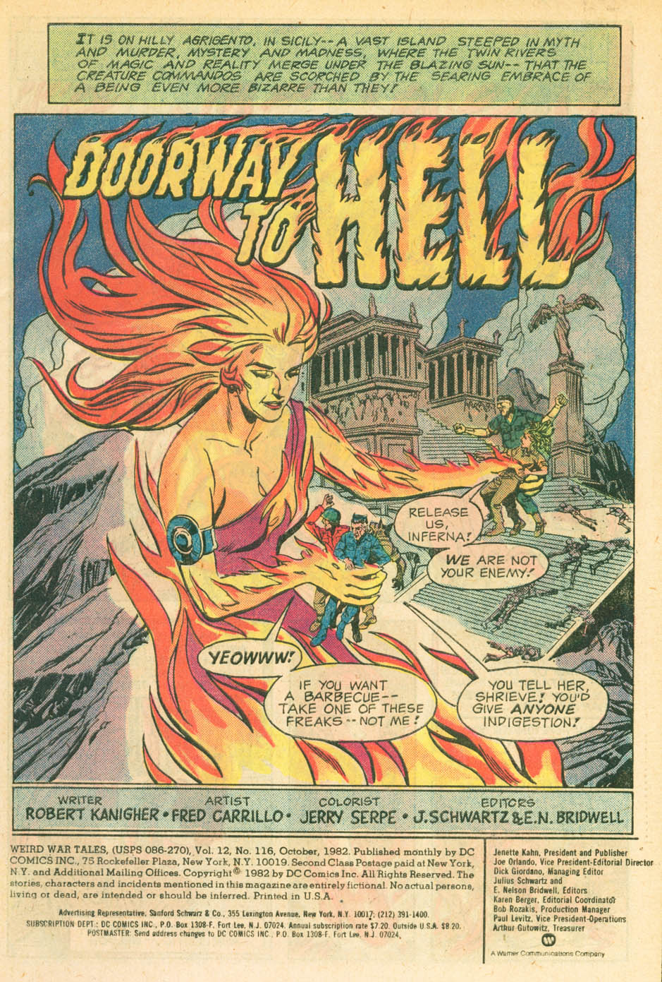 Read online Weird War Tales (1971) comic -  Issue #116 - 3