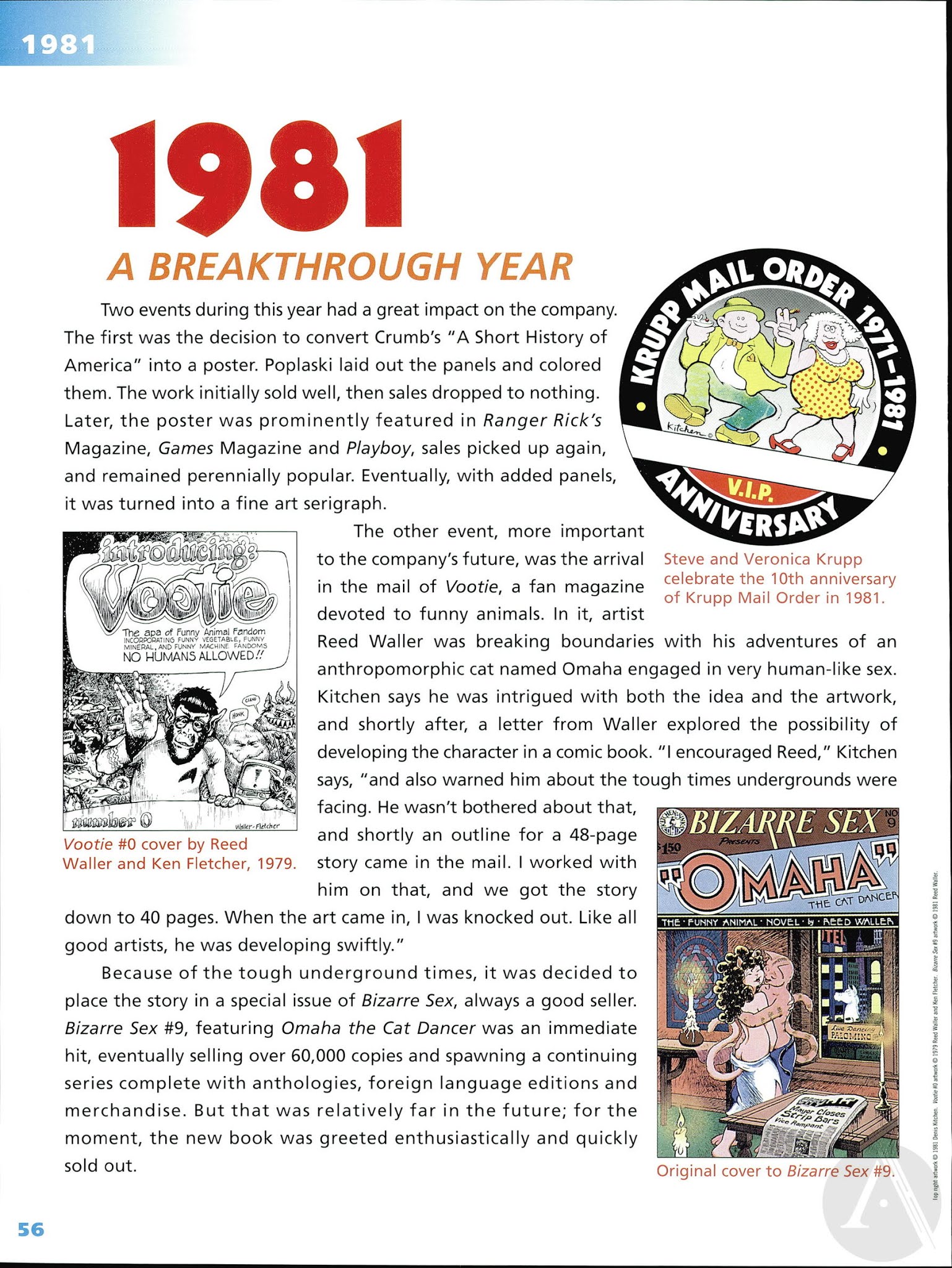 Read online Kitchen Sink Press: The First 25 Years comic -  Issue # TPB - 58