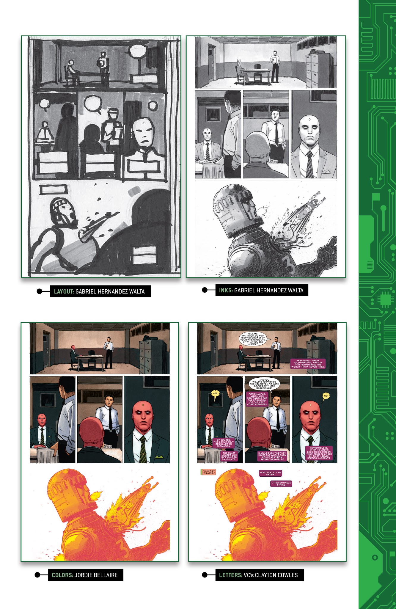 Read online Vision: Director's Cut comic -  Issue #3 - 67