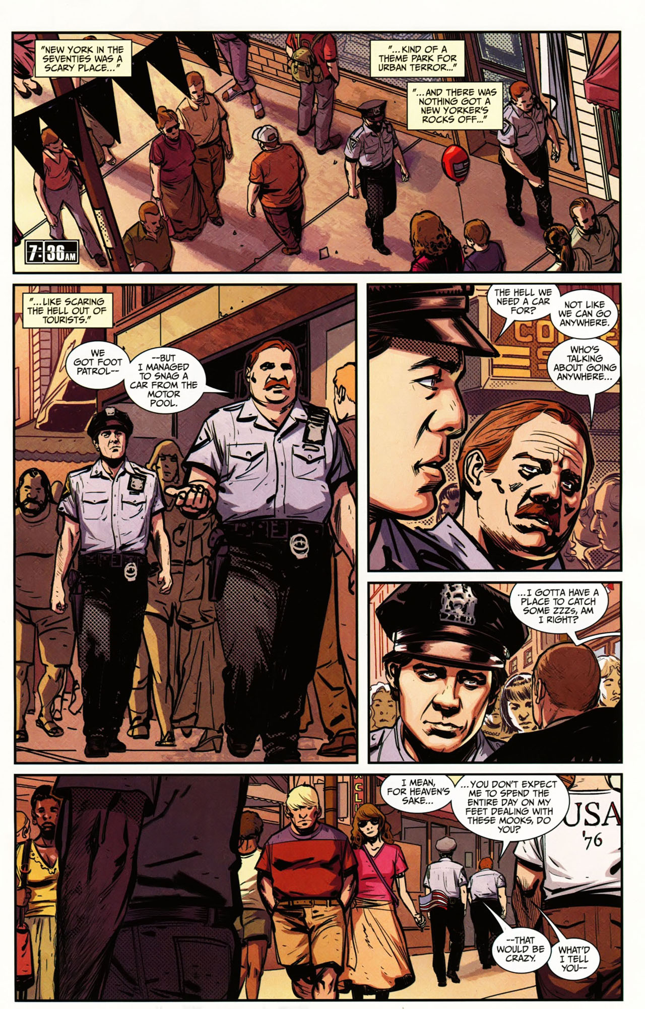 Read online Die Hard: Year One comic -  Issue #1 - 7