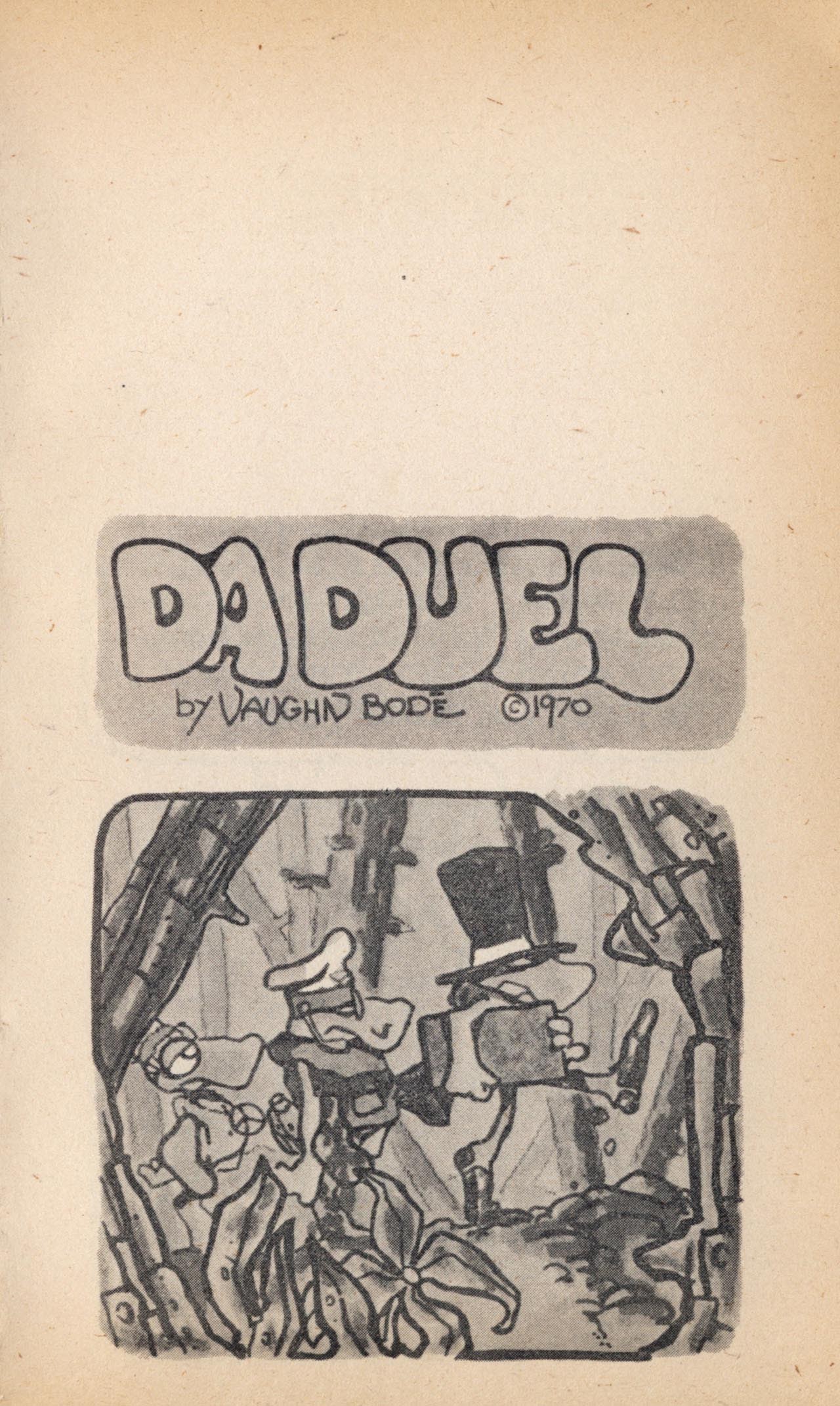 Read online Bodé's Cartoon Concert comic -  Issue # TPB - 88